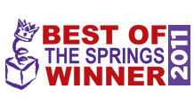 voted best personal trainer Gold Winner