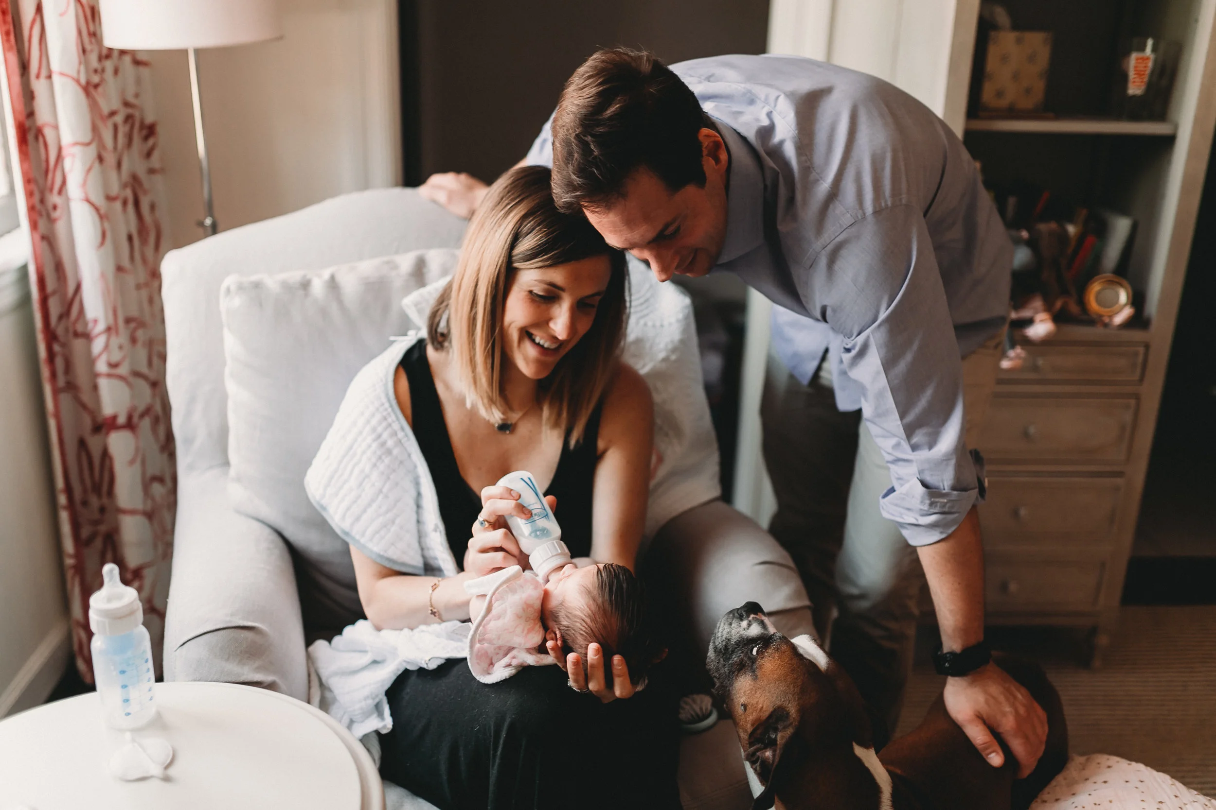 I'm so happy to share this beautiful newborn session! Many thanks to Jamina with Momma Soulshine Postpartum Doula Services for connecting me with this sweet family. 