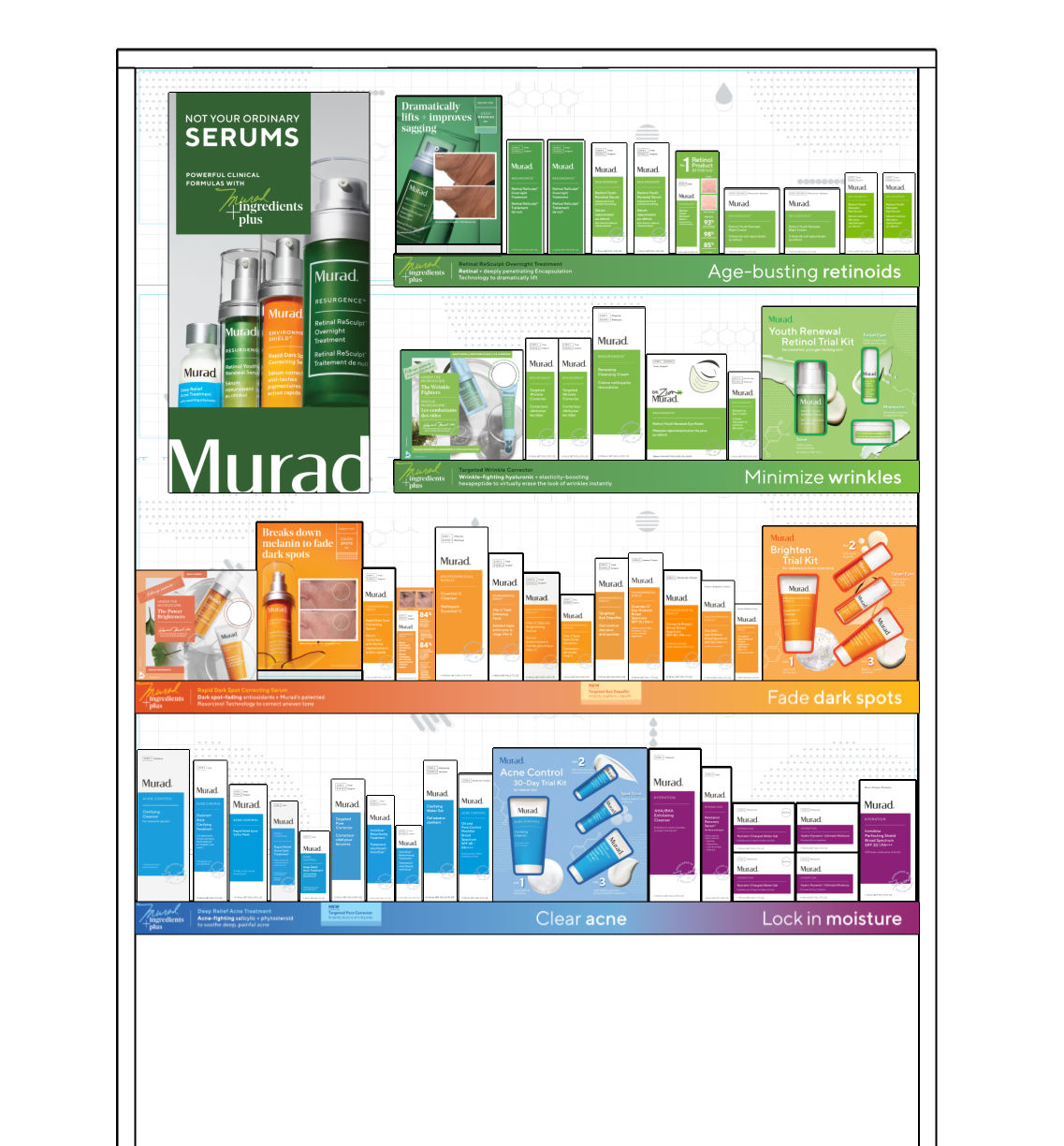 Sephora 4 Bay with Sign