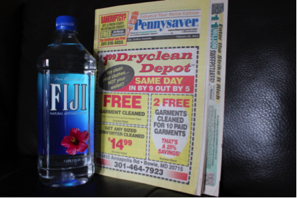 Fiji Water and the Pennysaver