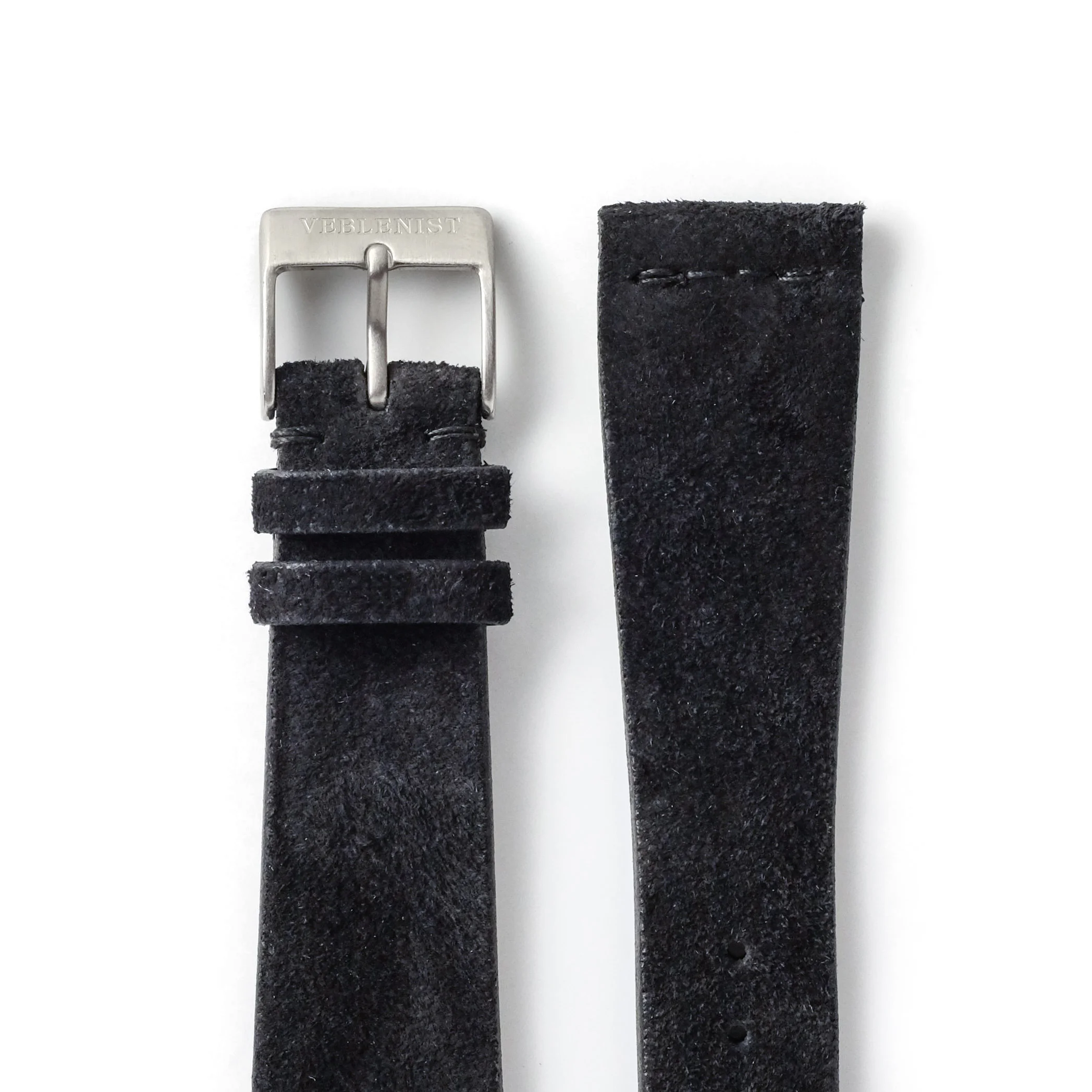 Black Suede Watch Strap