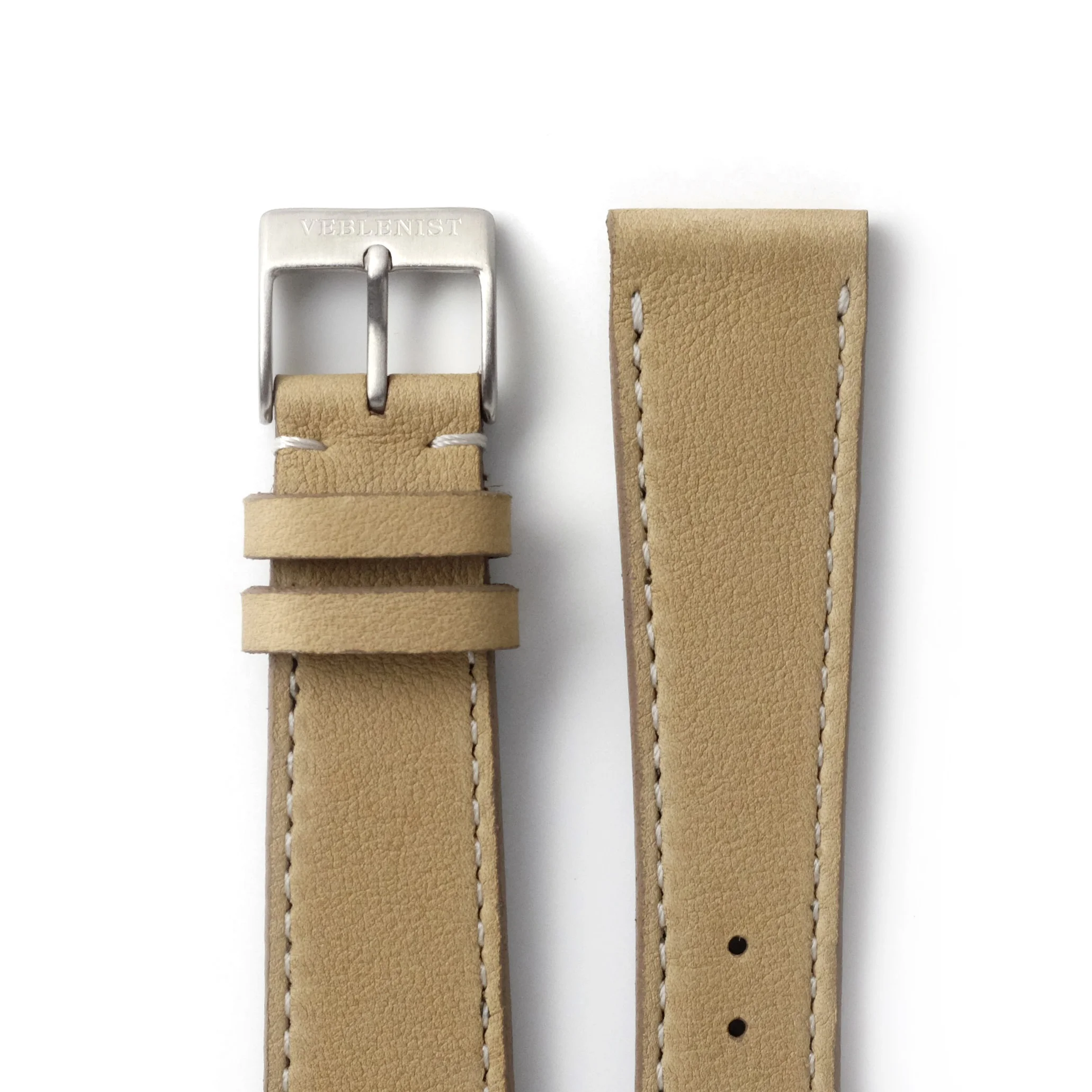 Tan Calfskin Watch Strap