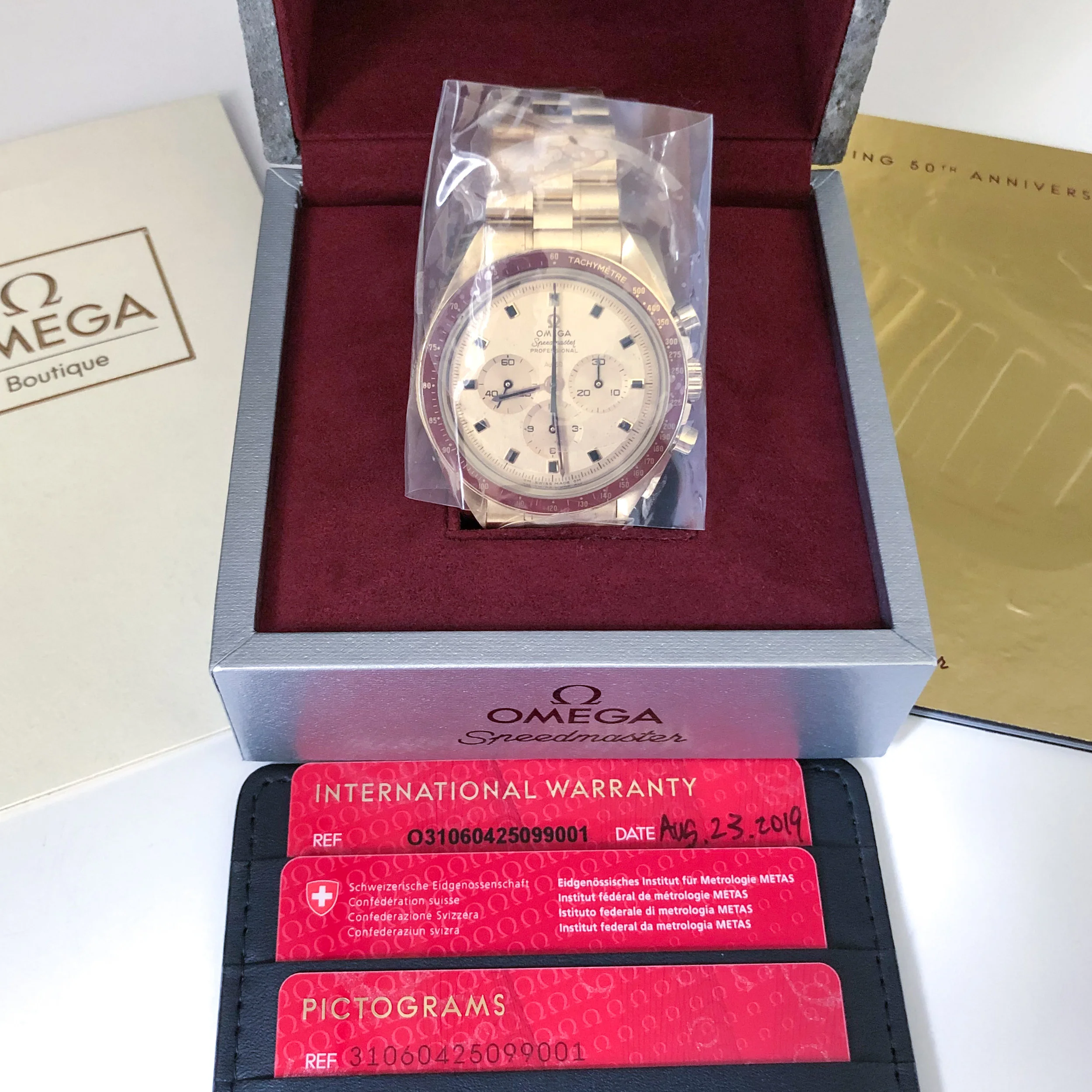 NIB Omega Speedmaster Apollo 11 50th 