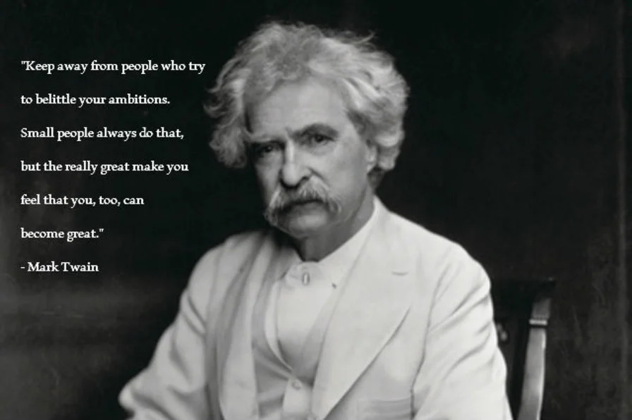 Advice From Mark Twain 
