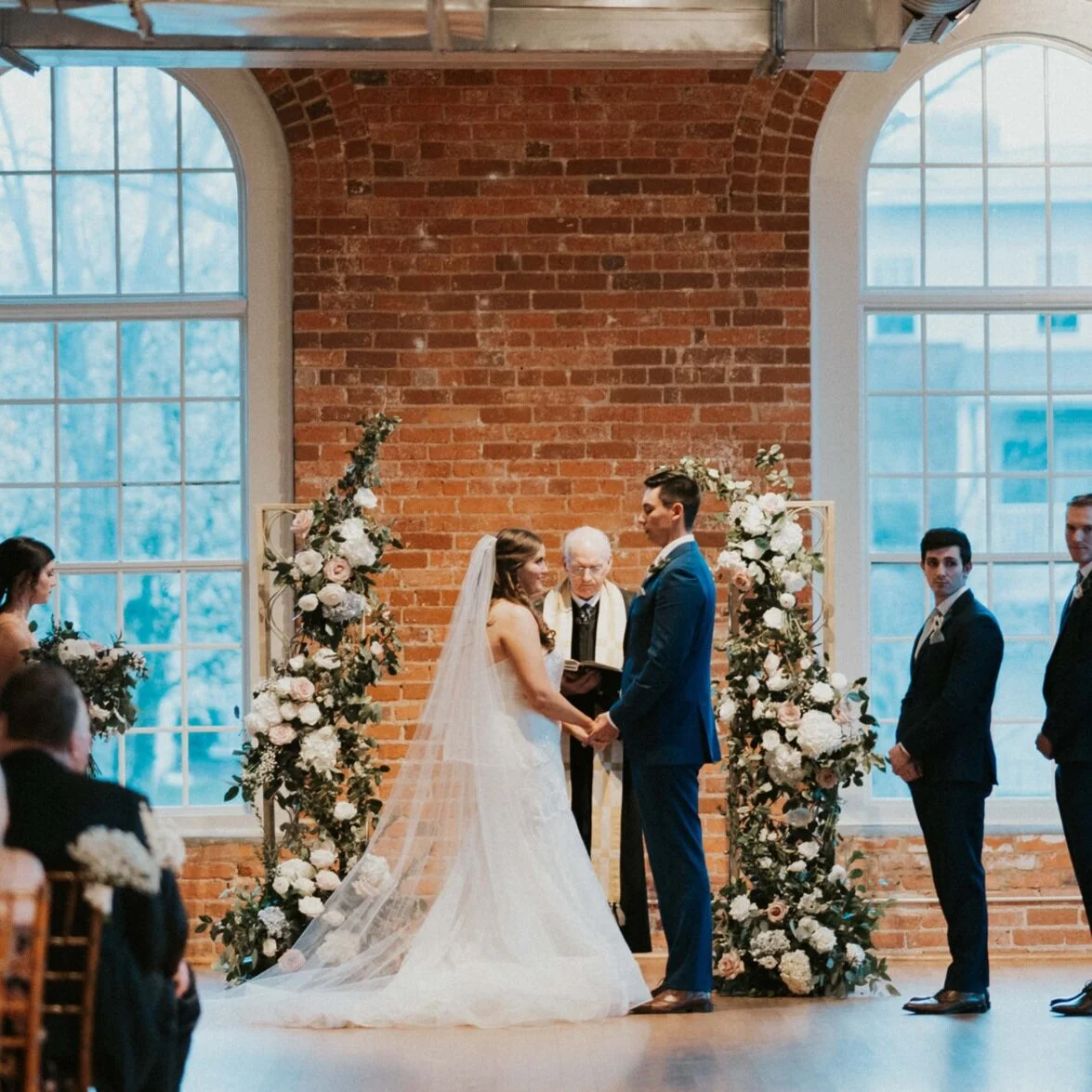 How one couple hosted a wedding with the perfect blend of industrial and bohemian vibes