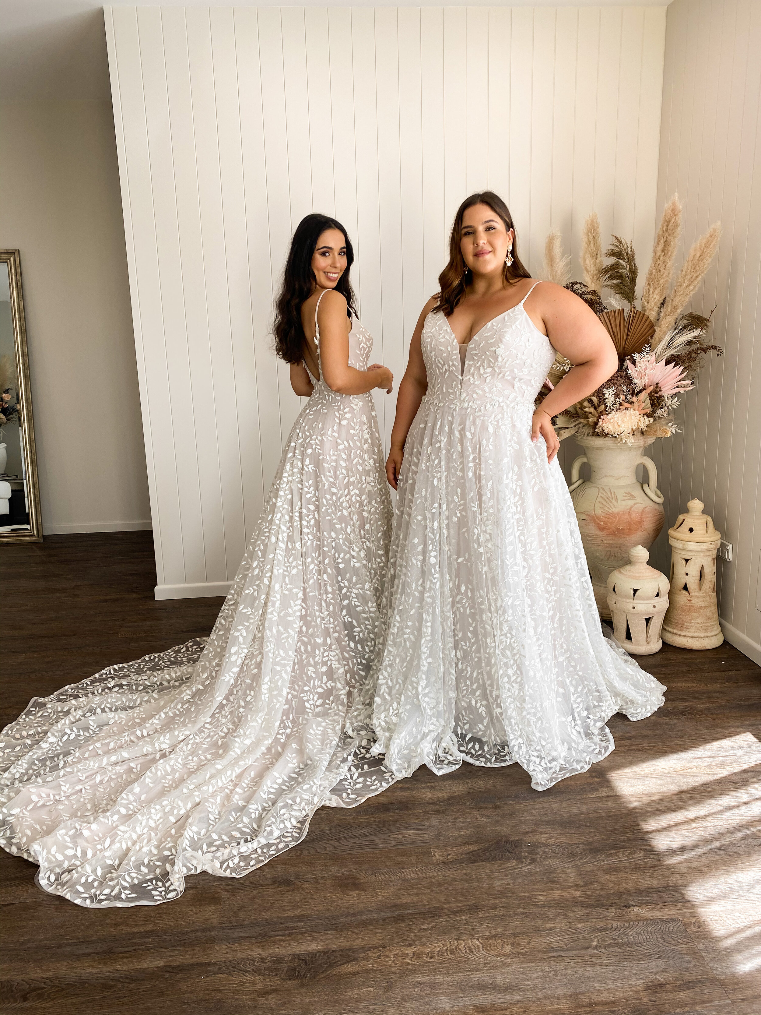 I'm midsize and went wedding dress shopping - it was a total