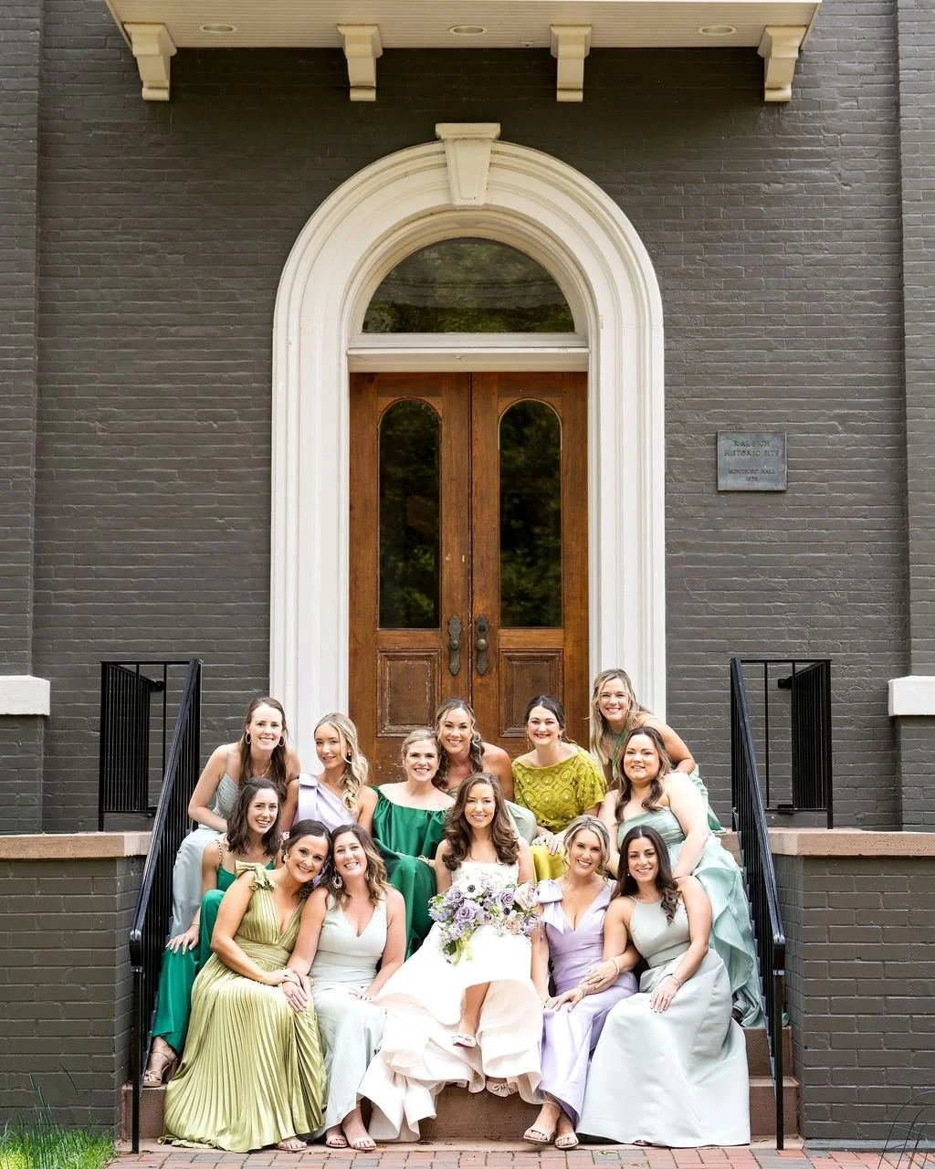 Ives&rsquo; wedding morning was filled with calm elegance as she and her bridesmaids prepared for the day &mdash; a beautiful start to a timeless celebration! 🤍🪻

Gown: @annebarge
Venue: @angusbarnpavillion @heightshouseweddings
Planning and Design