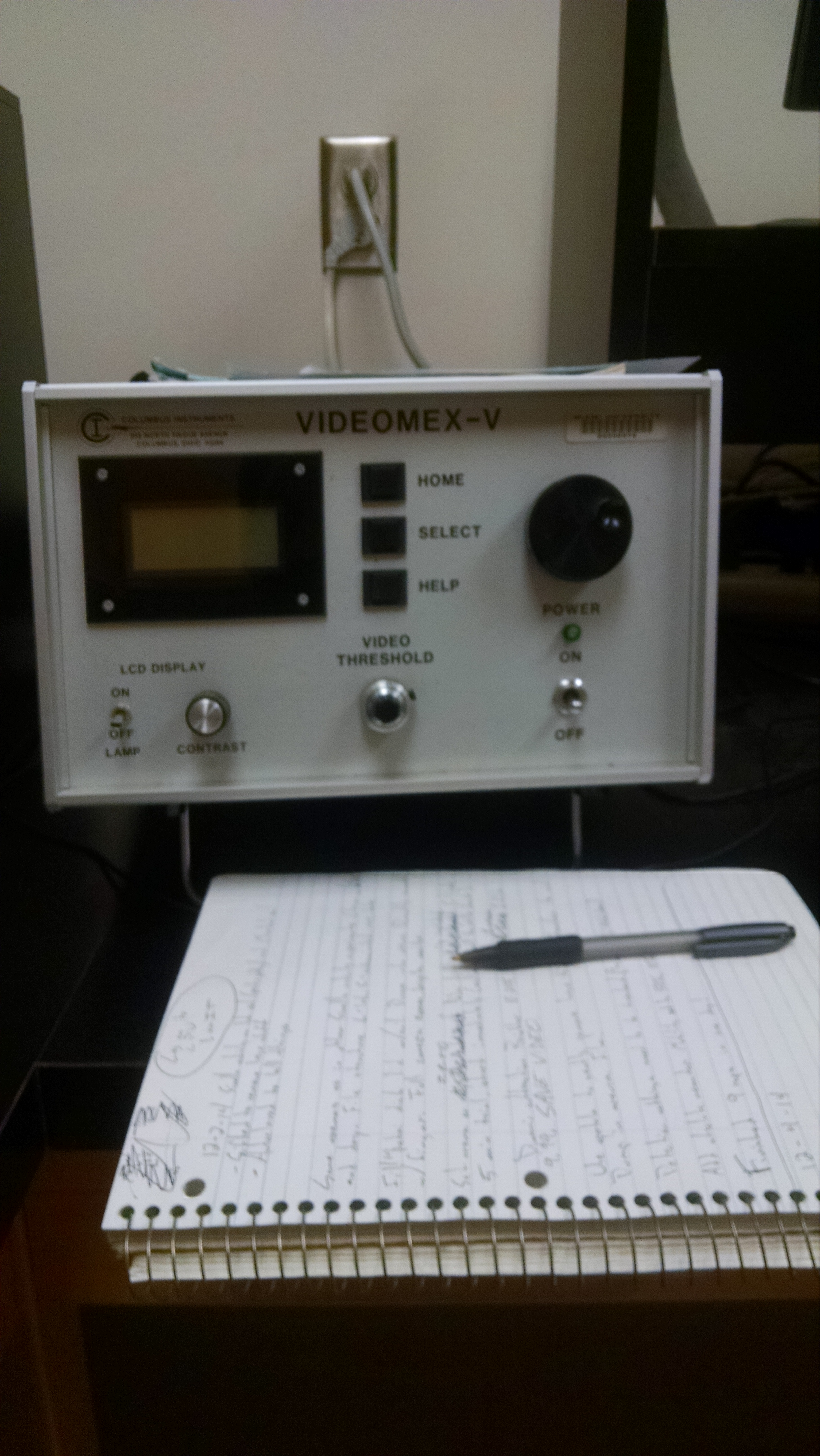 Ancient motion tracking hardware. RIP Videomex.