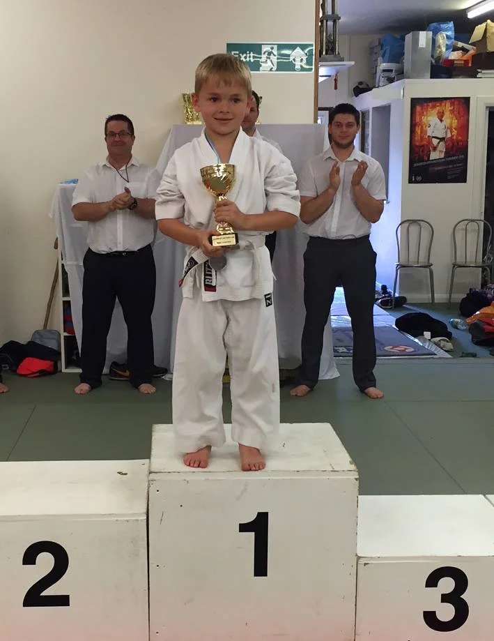 Jake Patterson; Best Fighter Award. A young talent from Loughbourough dojo.