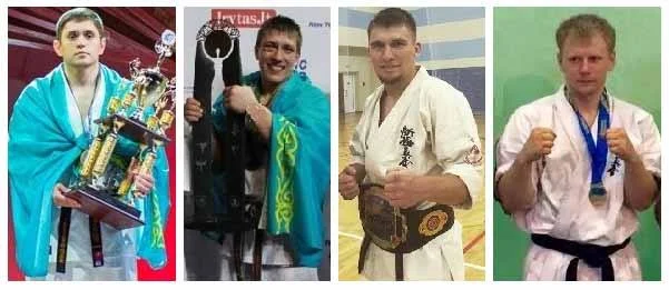 We welcome WKO Kazakhstan who bring Dmitriy Moisseyev (2x lightweight Shinkyokushin World Weight Champion) Vladimir Artyushin, Ilya Yakolev & Dmitriy Fedorov (multiple World and European champions)