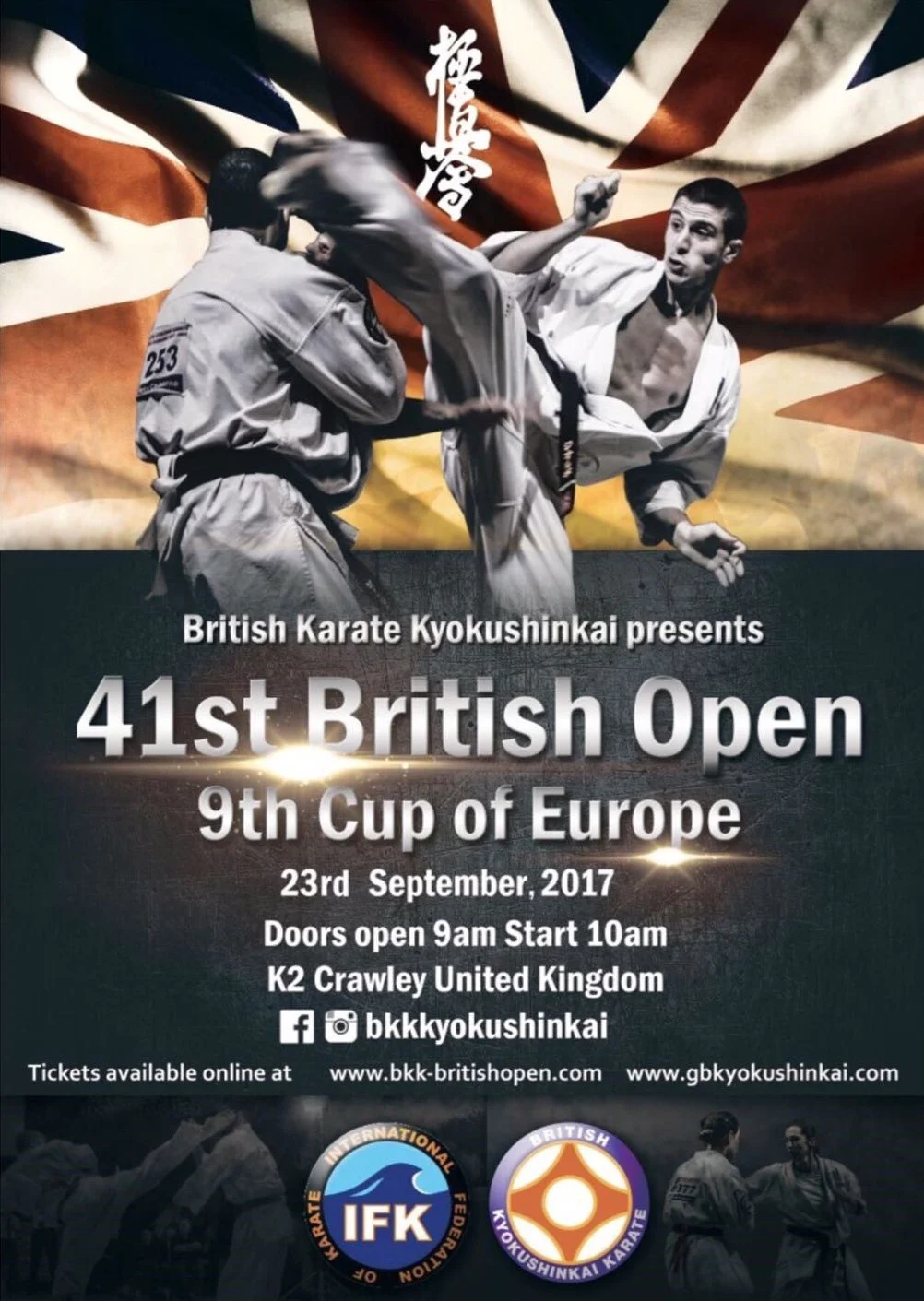 41st British Open/ 9th Cup of Europe 2017