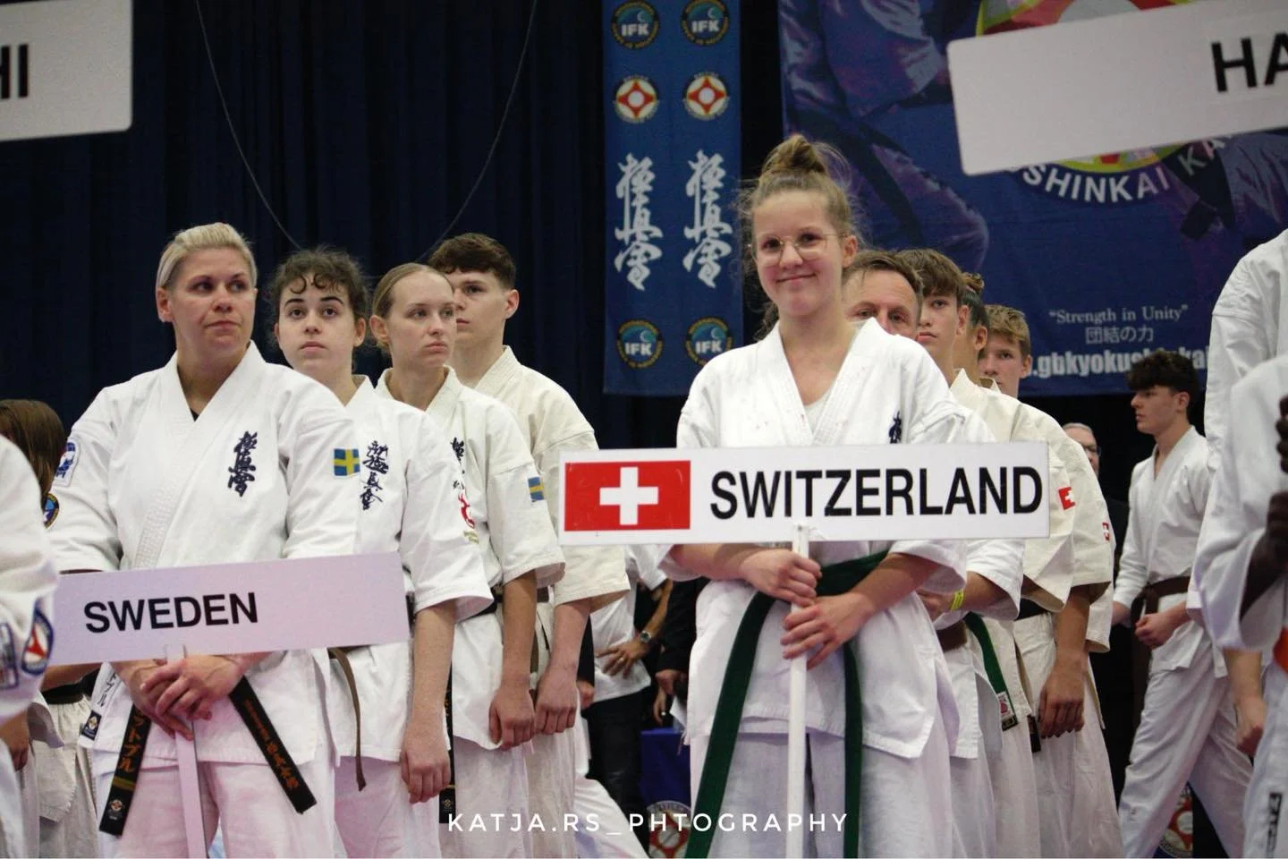 The walk on at the 47th British Open &amp; 15th Cup of Europe (IFK), 2025.