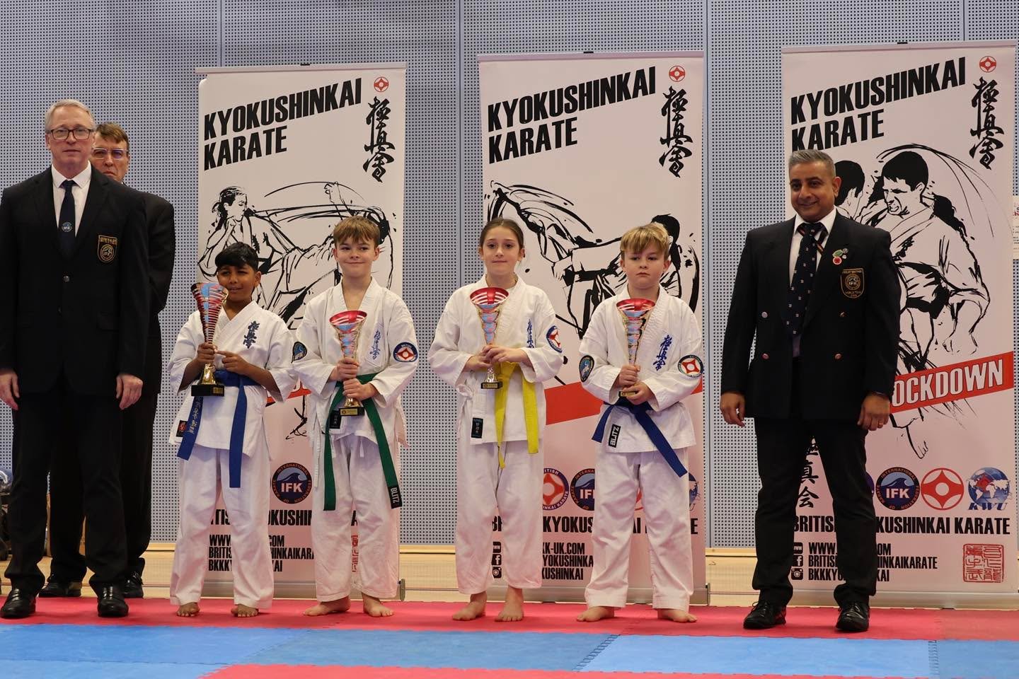 A handful of this year&rsquo;s BKK National Clicker Championship podium finishers.

More pictures to follow.

A huge well done to all the competitors!🏅🏆

#kyokushin #bkkkyokushinkai #BKK #ifkkyokushin #strengthinunity #karate