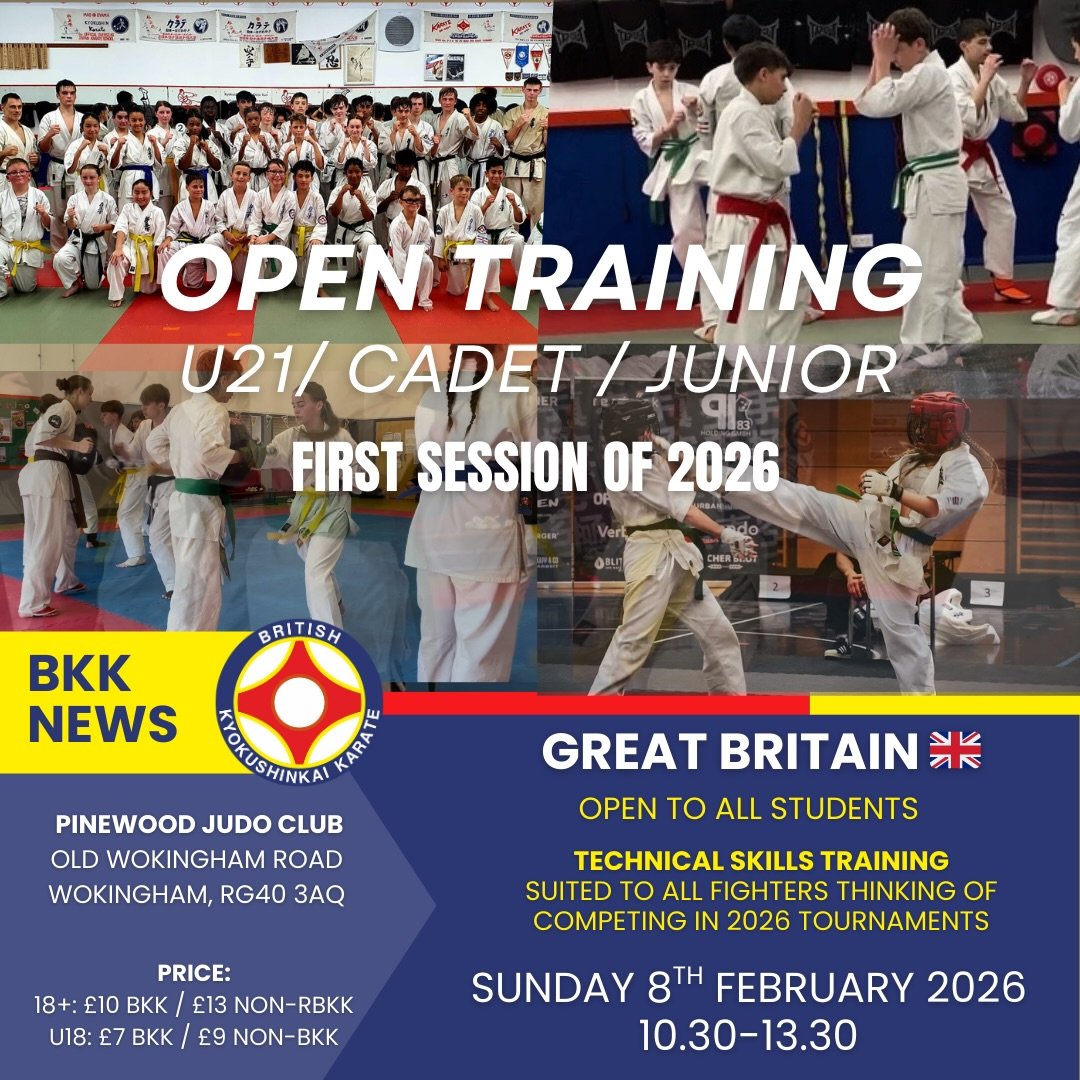 First squad session of 2026. Sunday 8th Feb.

Instructors: Senpai Leon Lundregan and Sensei Michael Charsley.