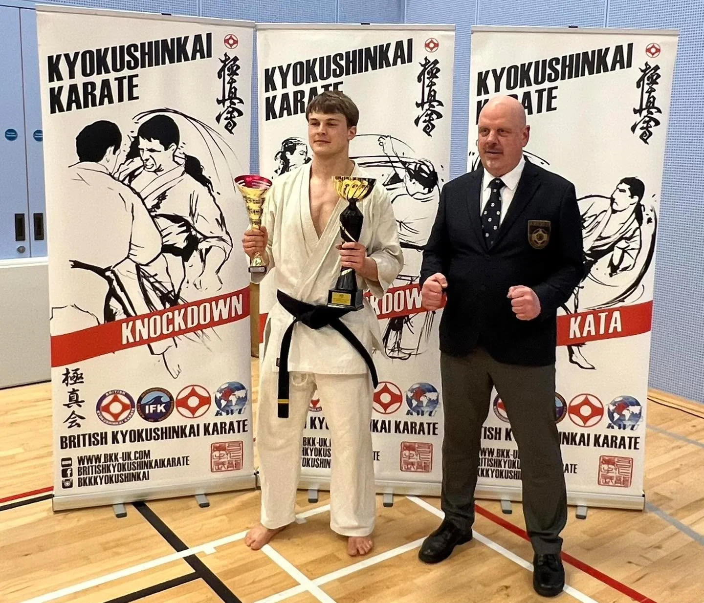 Your English Open 2026 fastest knockout winner - securing a knockout in just 6 seconds! 🏆

#BKK #bkkkyokushinkai #kyokushin #ifkkyokushin #strengthinunity #karate