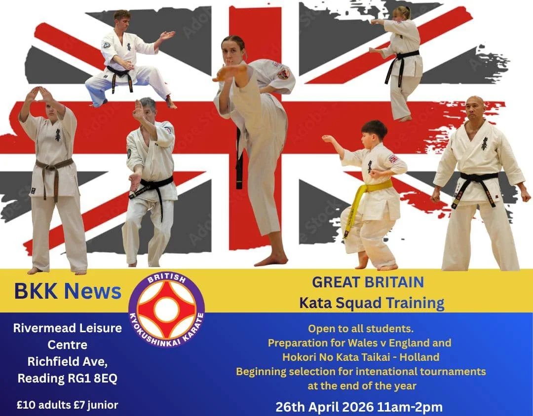 The next Kata Squad Training session will be held on 26th April, 11:00-14:00, at Rivermead Leisure Centre. Please see more details on the poster. 🥋