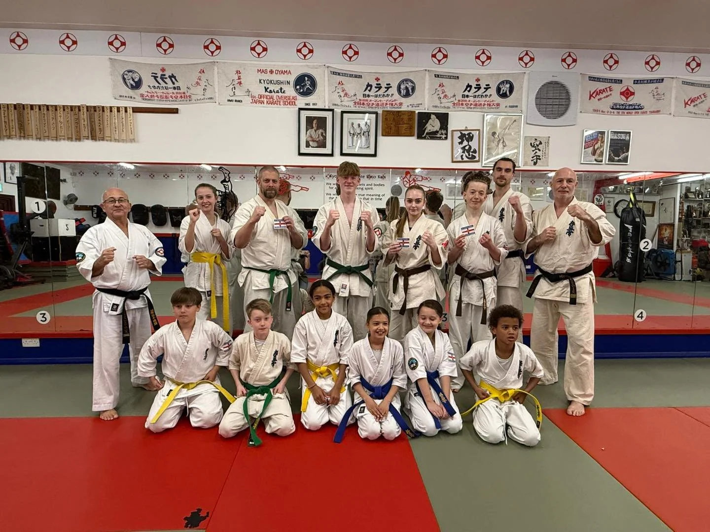 Well done to the Clicker Team selected to represent England in the Wales v England 2026 event being held on 2nd May in Wales, who achieved their England Clicker badges. 🏴󠁧󠁢󠁥󠁮󠁧󠁿🥋

#BKK #bkkkyokushinkai #kyokushin #ifkkyokushin #strengthinunity
