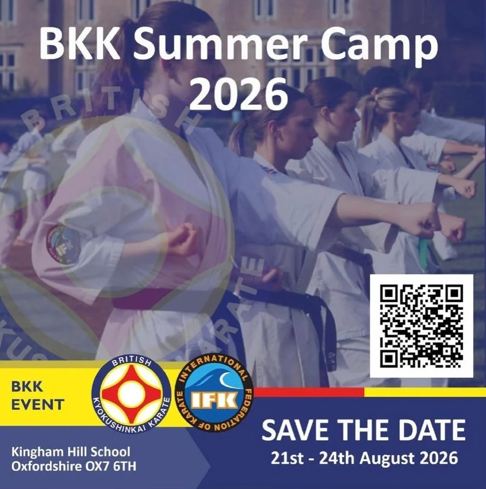 The BKK Summer Camp 2026 itinerary, instructors, and Summer Camp officers are confirmed!🥳 There are 7 weeks left to book at the discounted rate. If you book before 1st July, adults cost &pound;240 Full Board and U16s cost &pound;210 Full Board (plea