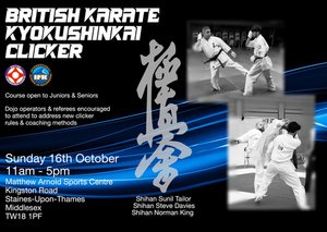 National Clicker Tournament 2018 — British Karate Kyokushinkai