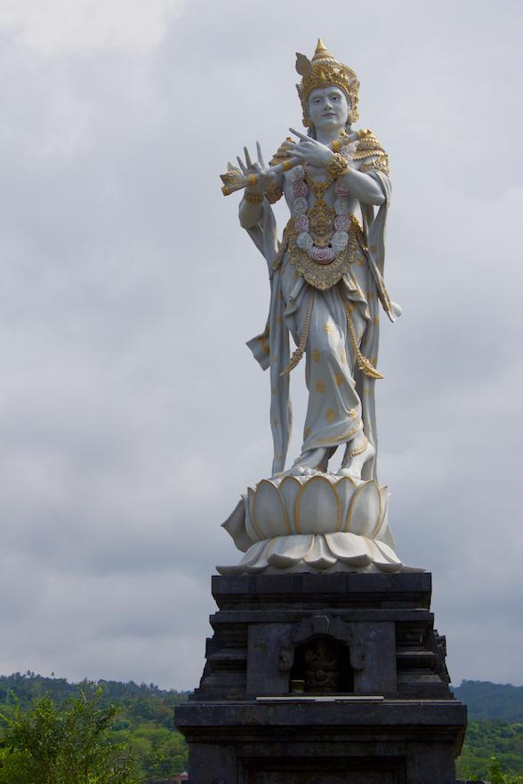 Close up of Statue at Krisna