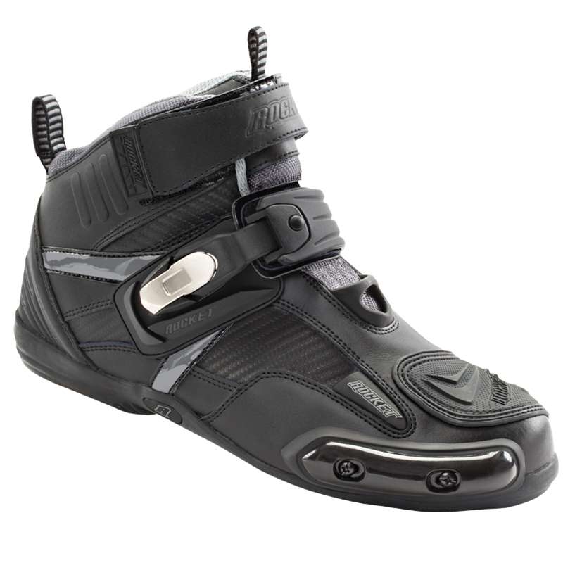 Joe Rocket Mens Boots Black 8 1903-008 Joe Rocket Mens Boots Black 8 1903-008