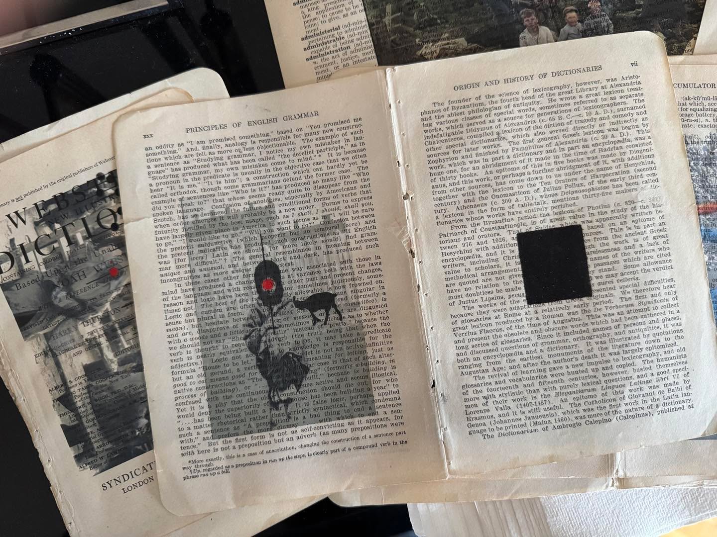 Archives &hellip;
On rare occasions I literally stumble upon works hidden in the studio. There is such value in putting things away and letting them age. Coming back to them and seeing if they continue to speak to you.

I always seem to return to rea