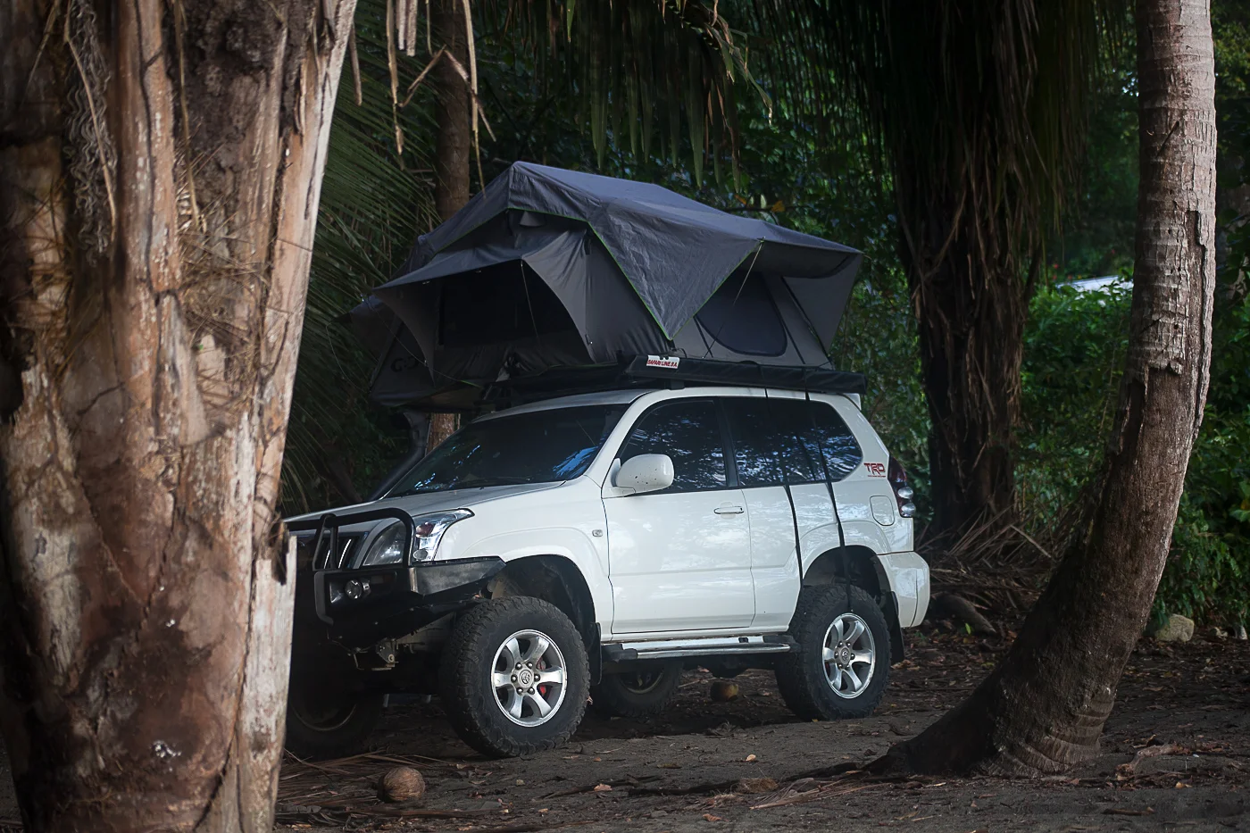 "Our rig came with all camping equipment including the tent that folds and unfolds from the roof rack. Fabio and Luis helped us navigate our plans and what we were looking for. Without this powerhouse of a vehicle it would have been difficult to navigate the roads and places we went. " 