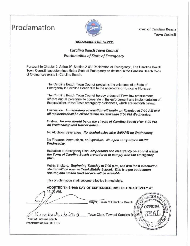 Proclamation of State of Emergency 2018-09-10.jpg