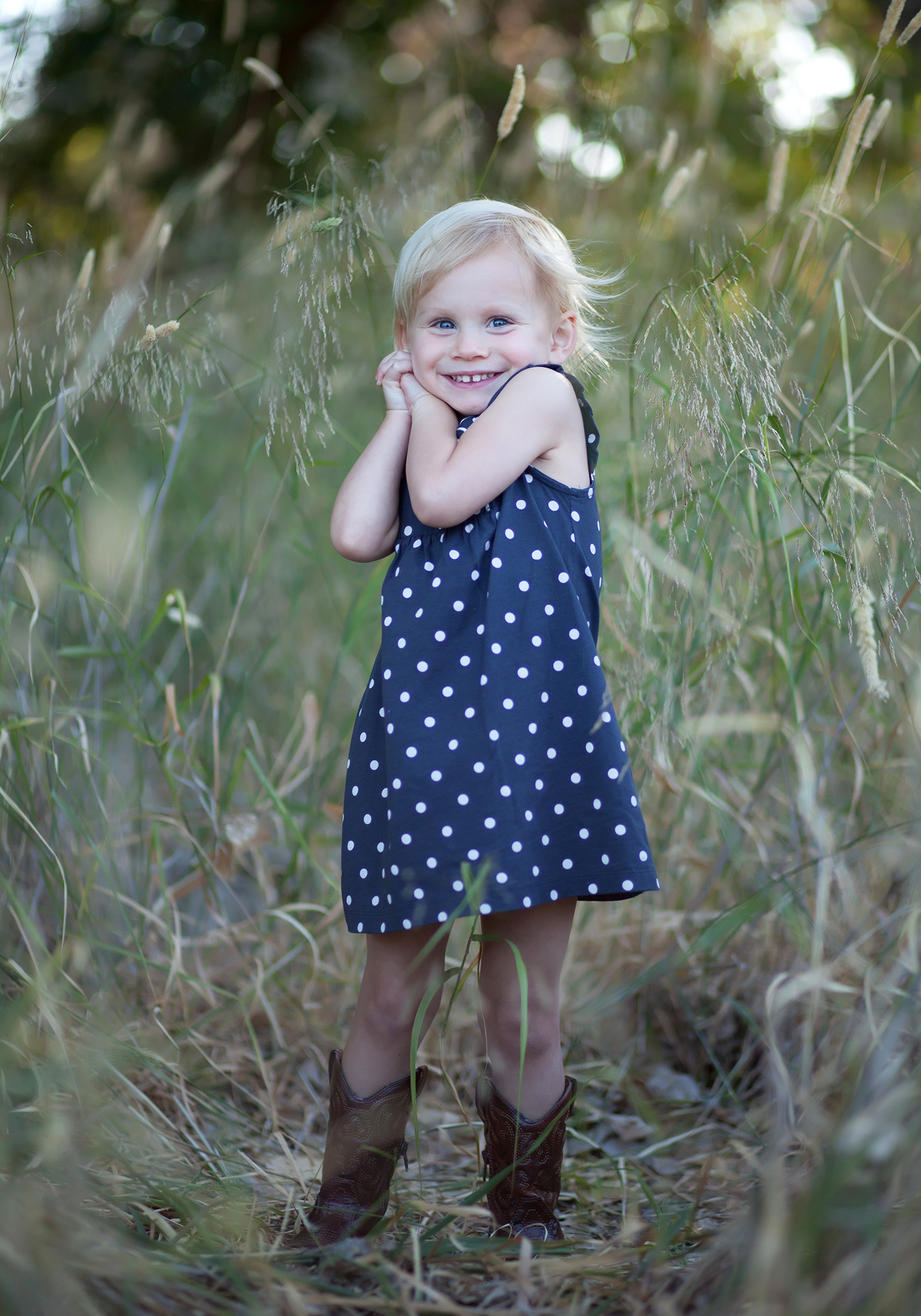 outdoor kids portrait