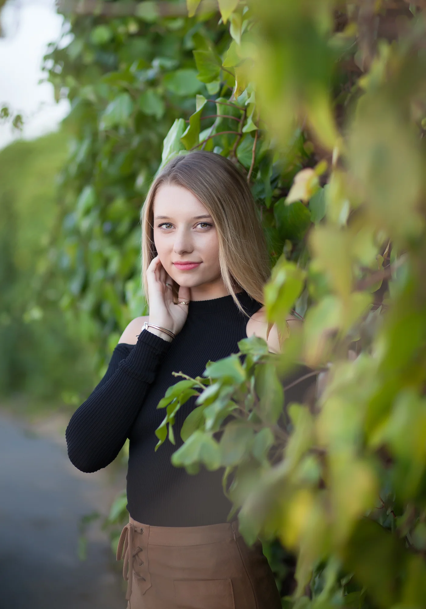 Copy of Copy of high school senior portrait session ivy san ramon