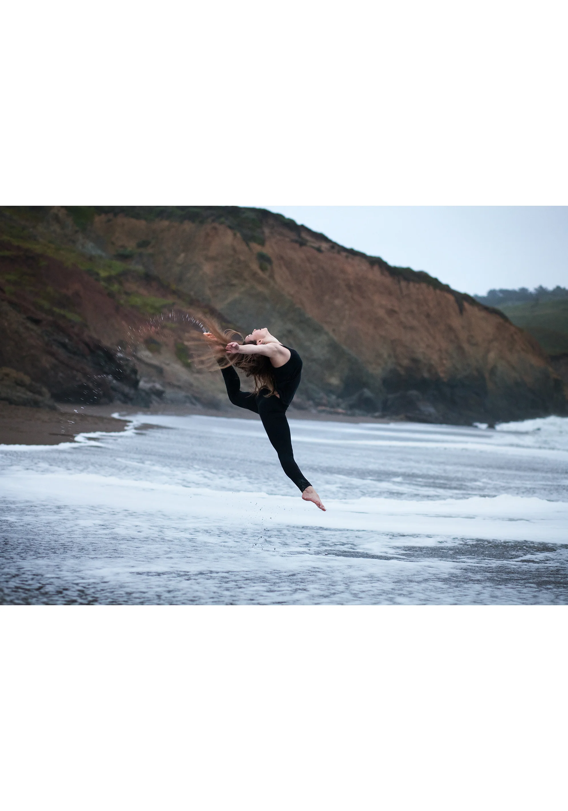 Copy of Copy of high school senior beach dance portrait session marin headlands