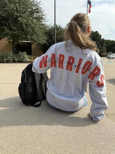 Large Letter Back Crewneck