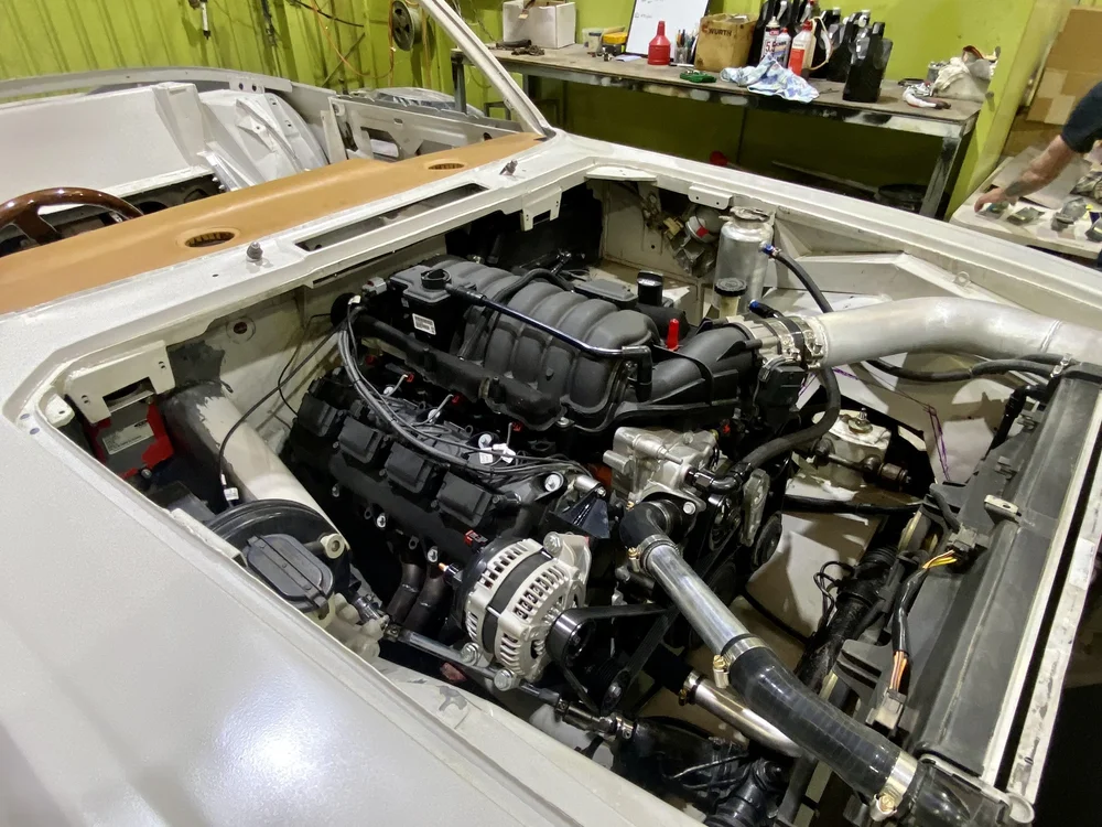 Jensen Interceptor Engine Swap