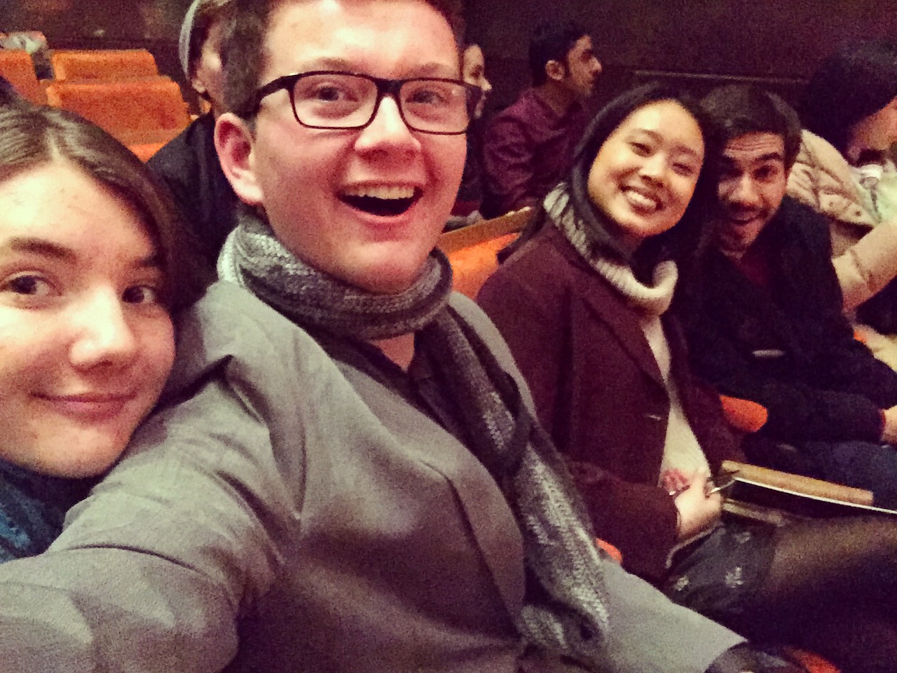 Me with my friends in the second row! Image: © Jasen Scott, 2016.