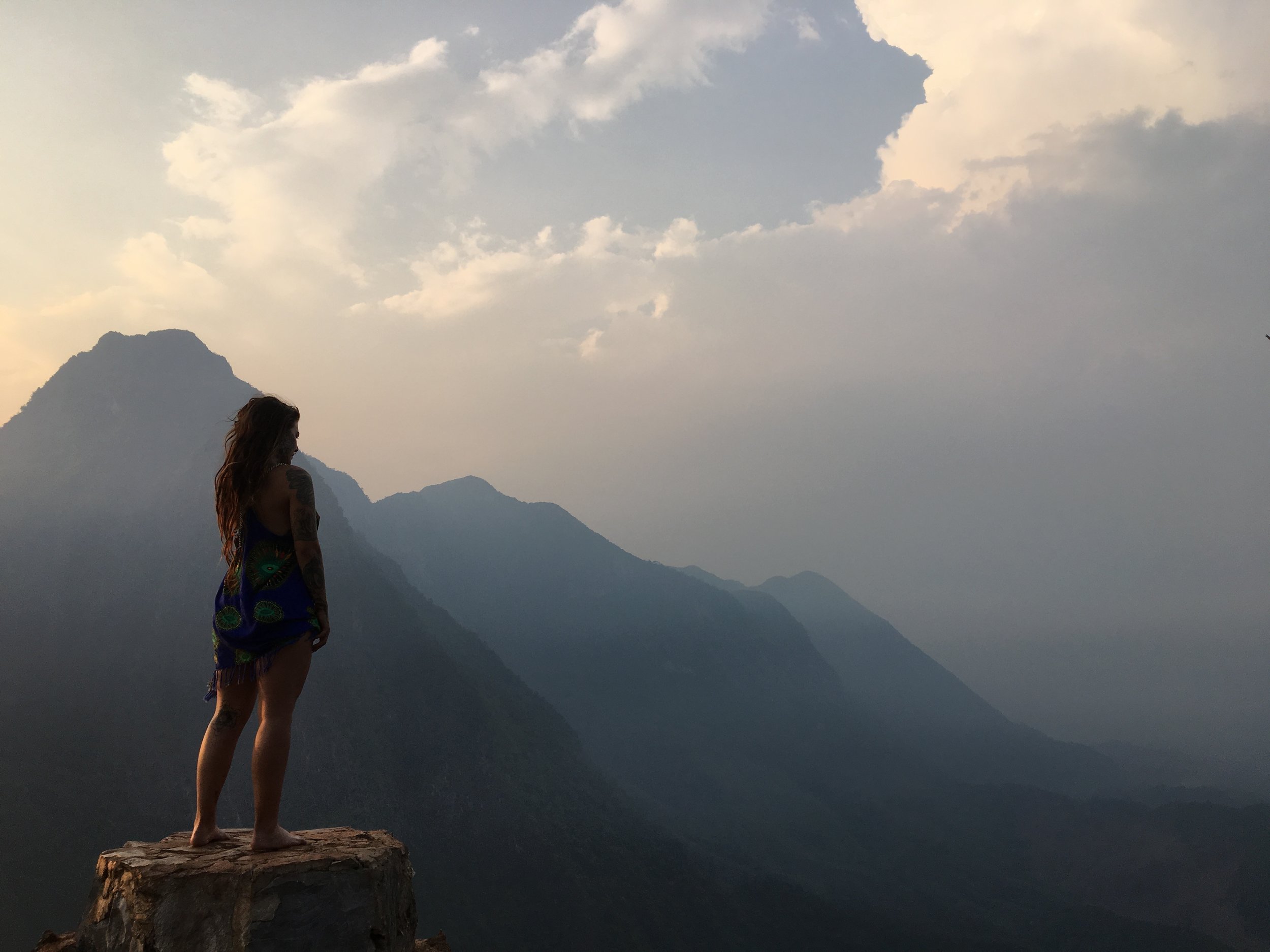 Me at the top. Best view for sunset.