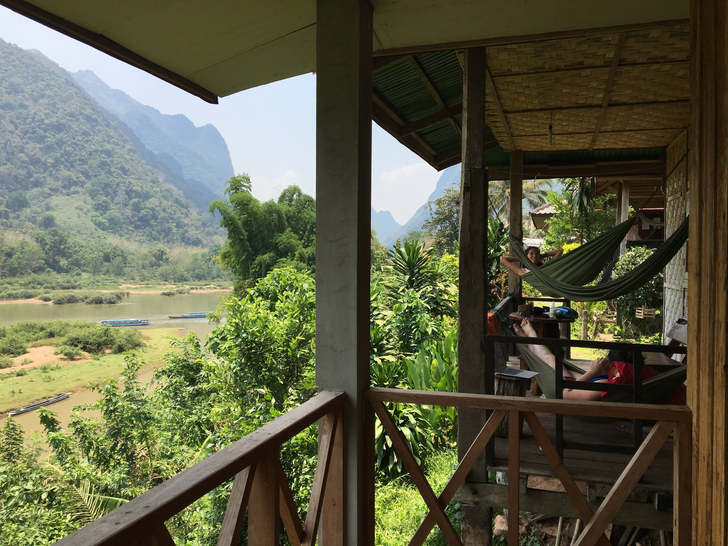 Our backyard for a few days.
