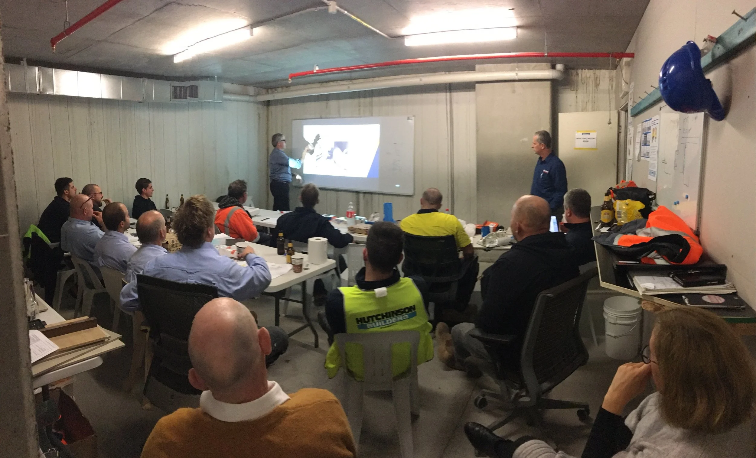 The unseen benefits of on site training
