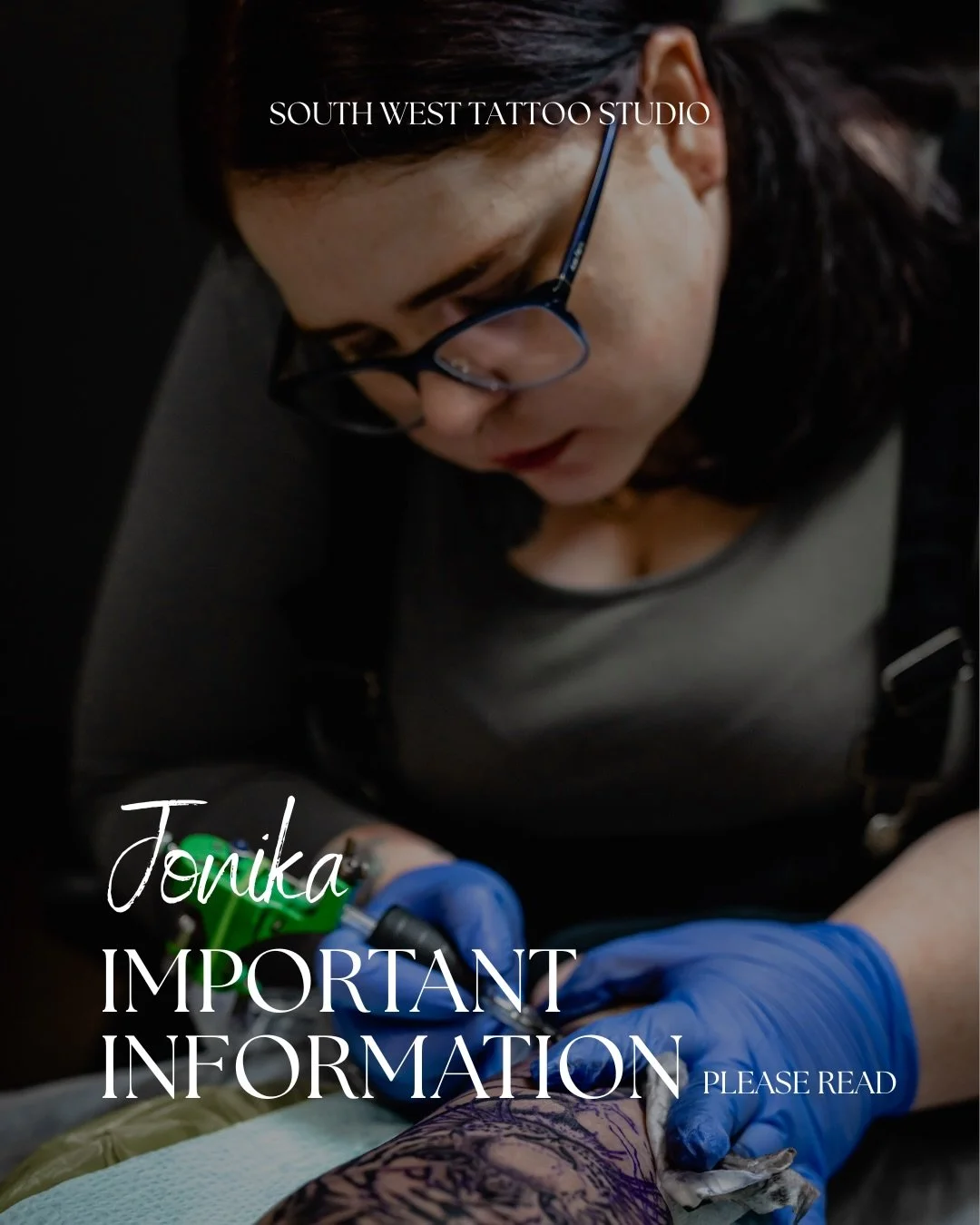 ‼️ Attention, Please Read ‼️

The very talented Jonika will be wrapping up her time in the industry as we taper into the end of the year!

With a wealth of knowledge and experience in the field she will be heavily missed by her fellow artists and of 