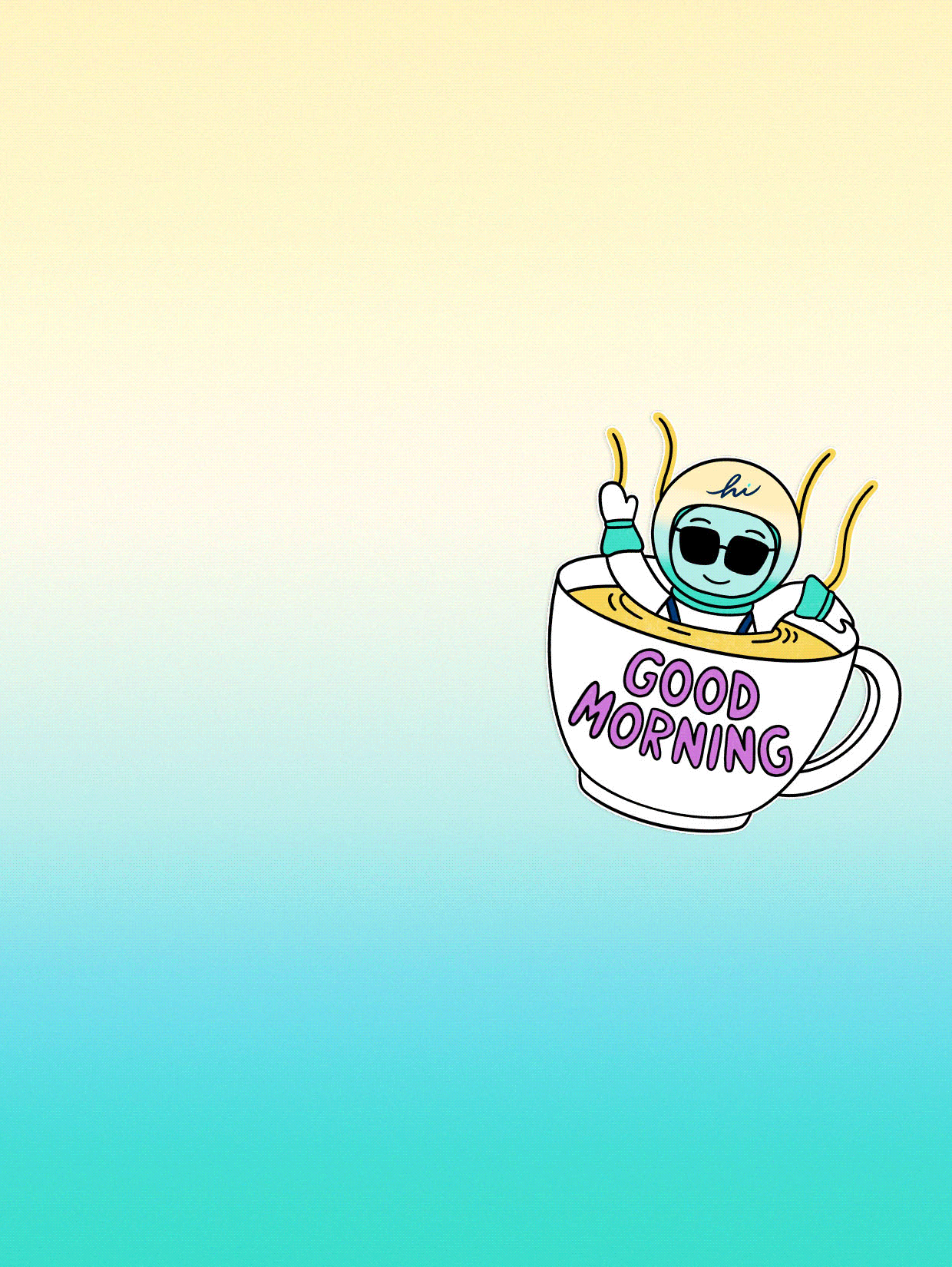   hi inc. STICKERS  Telegram stickers for a not-for-profit financial service 