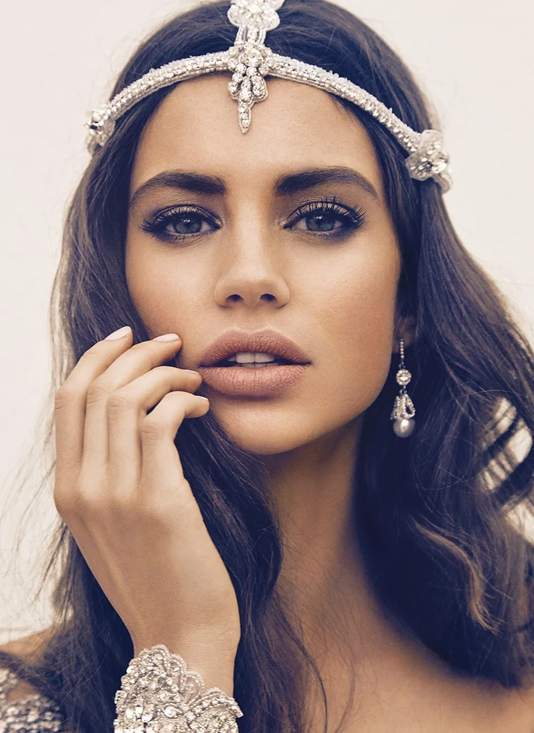 Makeup for the Anna Campbell "Gossamer" Campaign. Image: Bernard Gueit