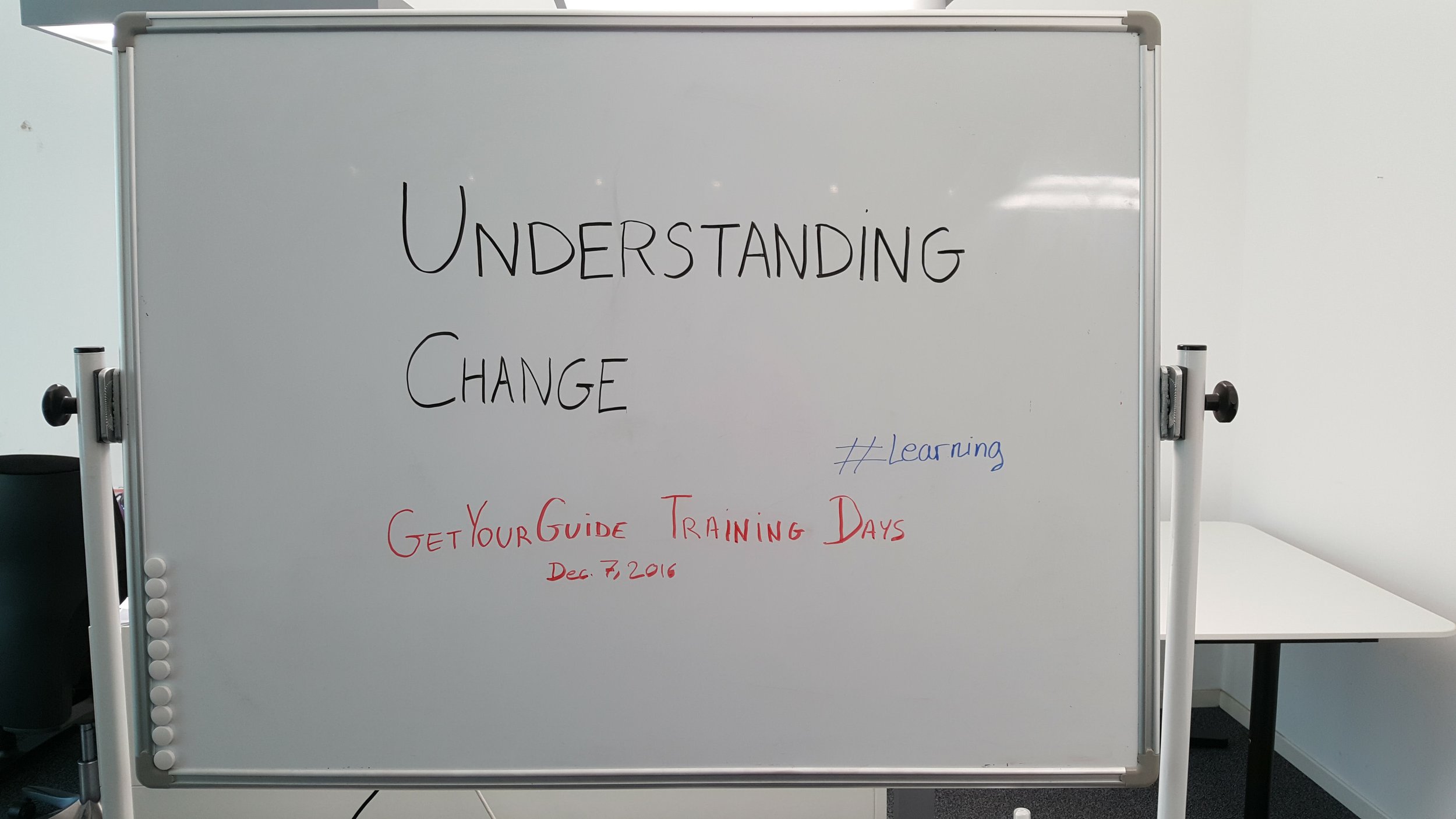 Understanding Change.