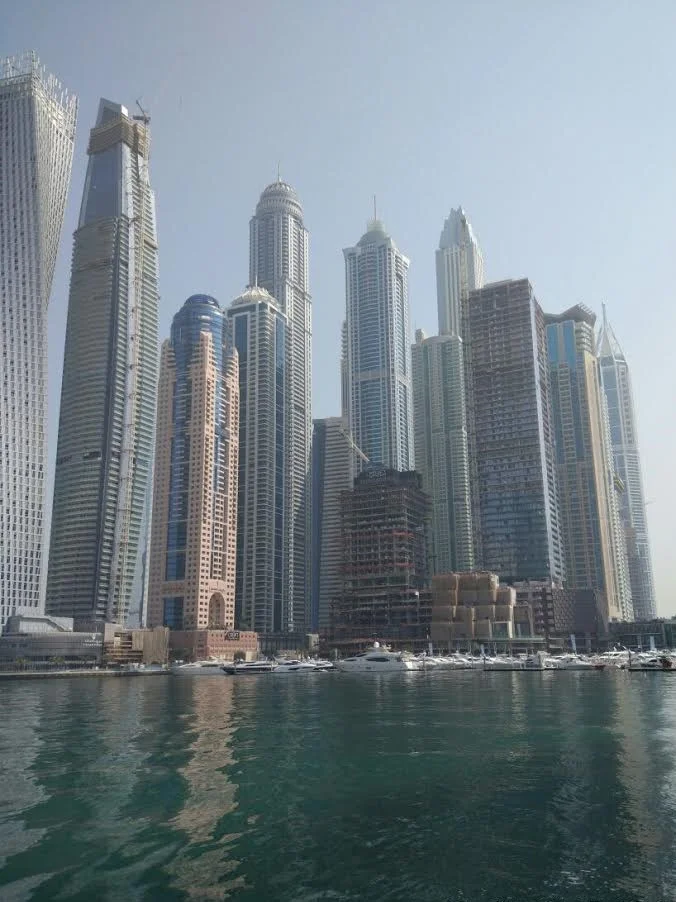 Incredible views in Dubai.