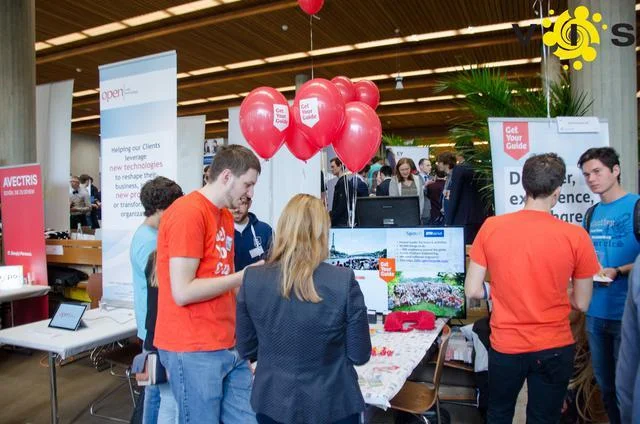 GetYourGuide at ETH Zurich’s Contact Party.
