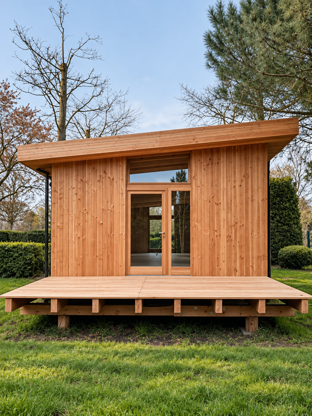 Modernes Gartenstudio aus Holz.png