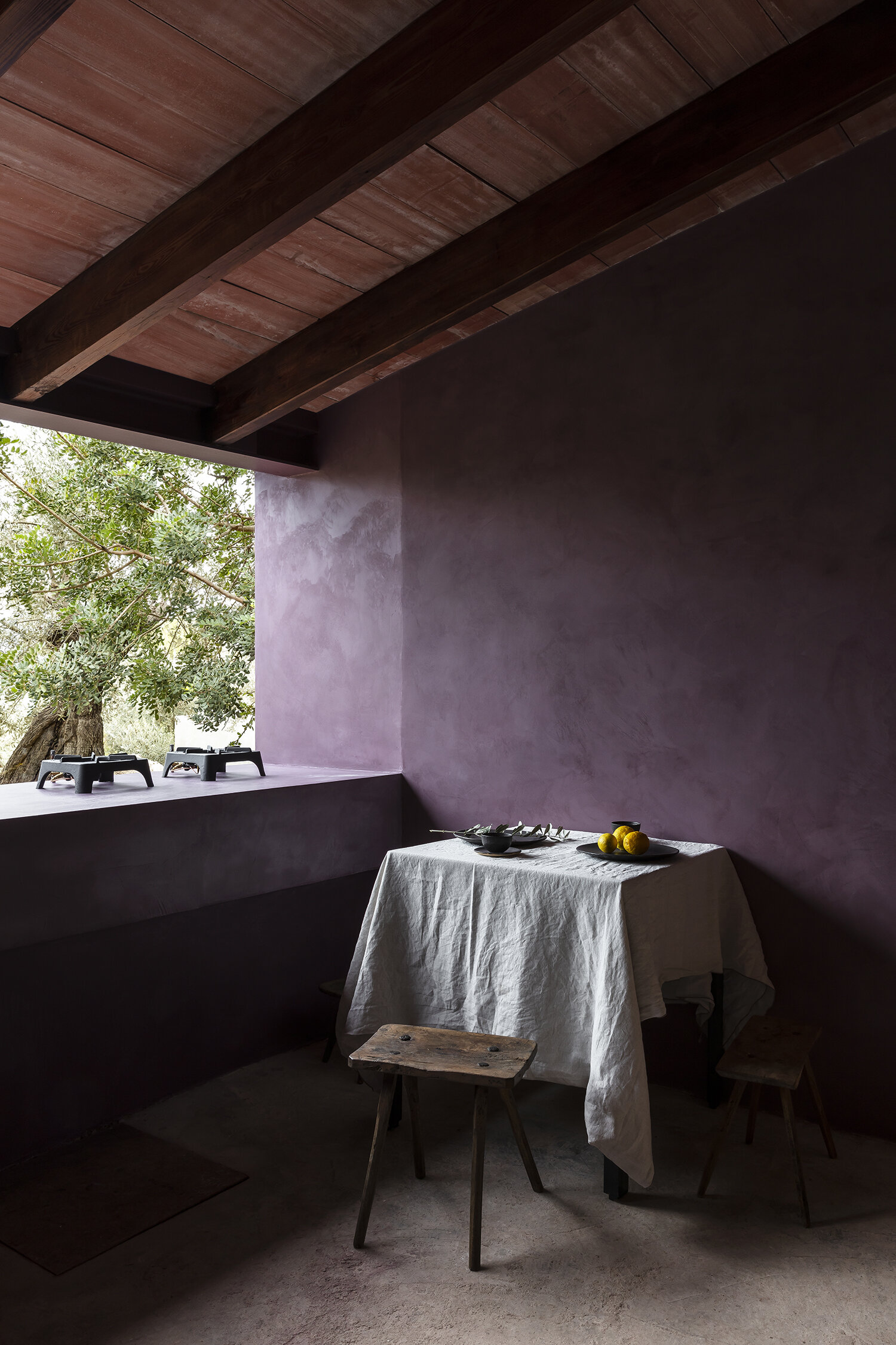 mar plus ask raw minimalism stucco walls olive houses padstyle