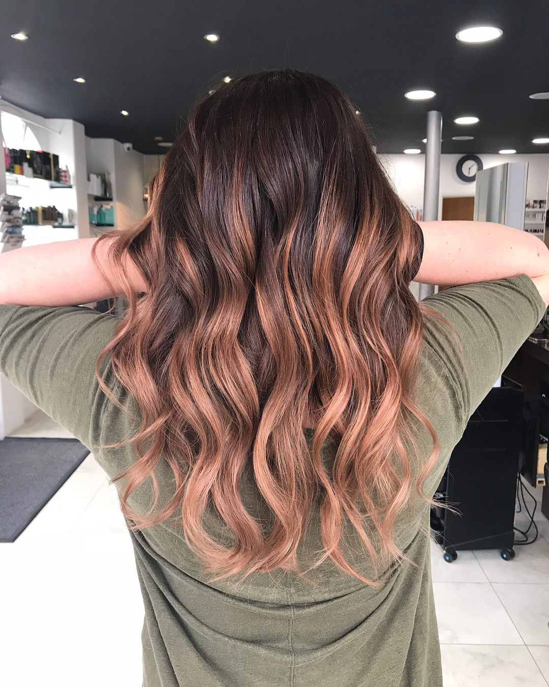 French Balayage in two steps