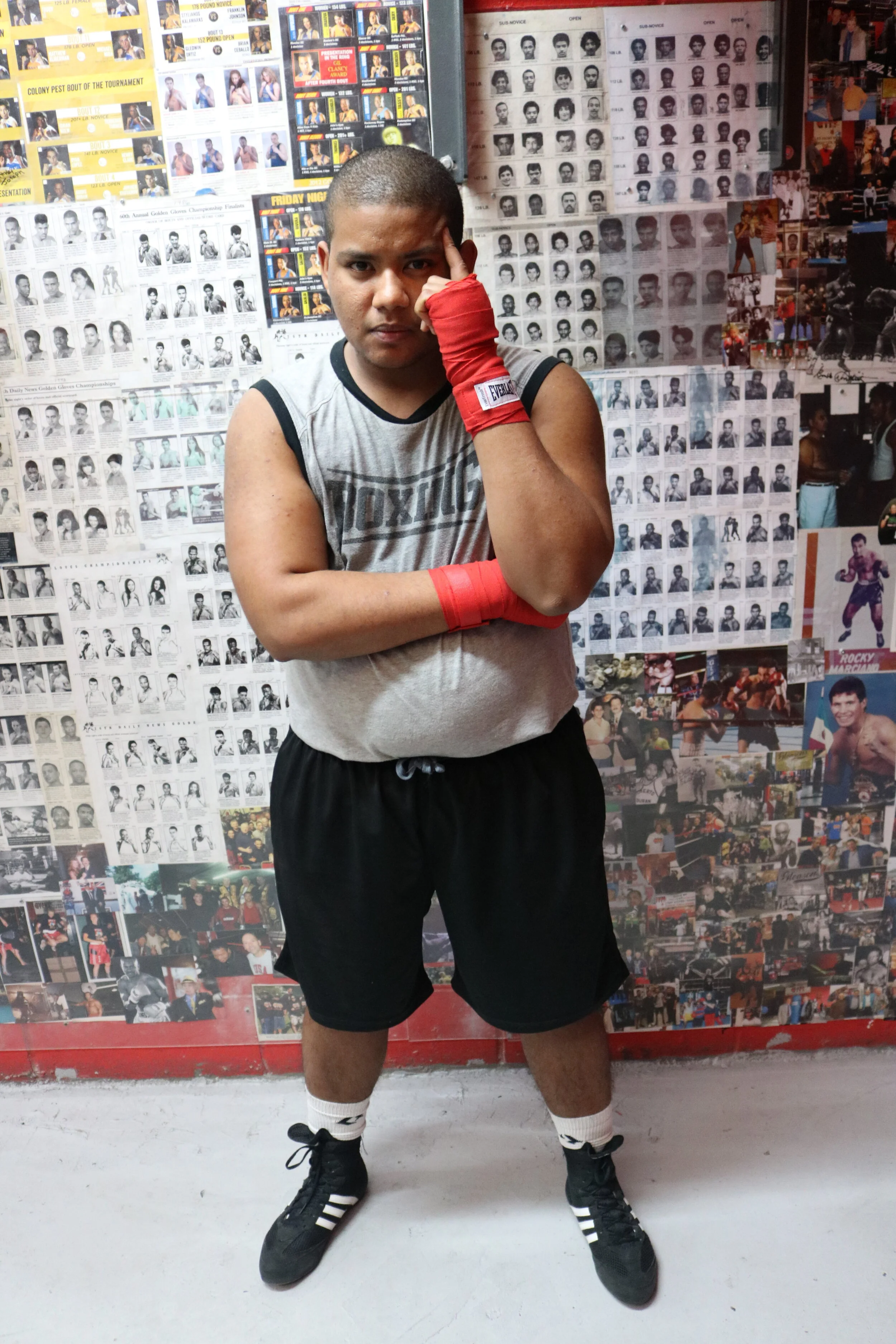 Syd Boxing at Gleason's Gym 2018