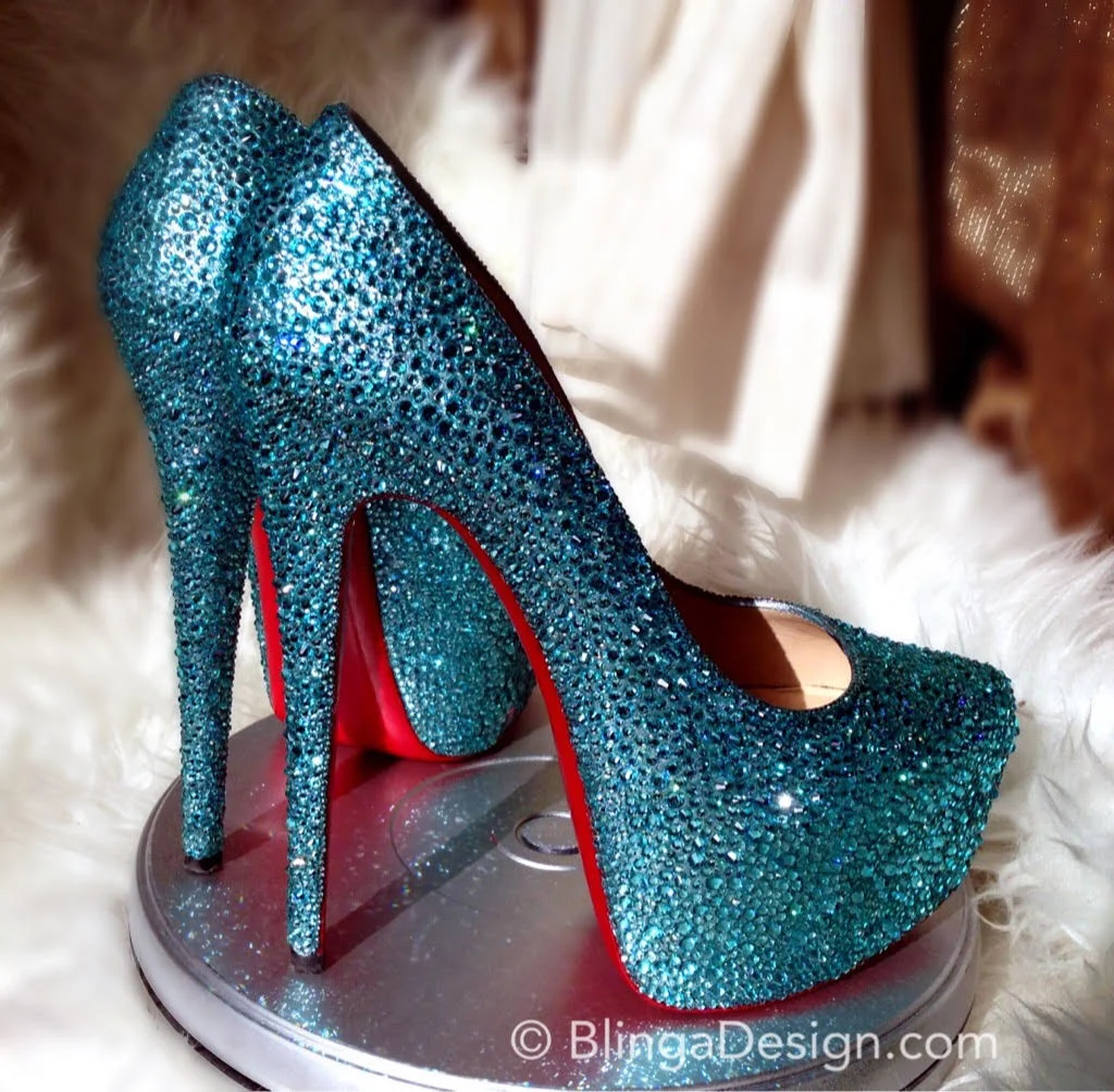 Christian Louboutin Daffodile Strass Shoes