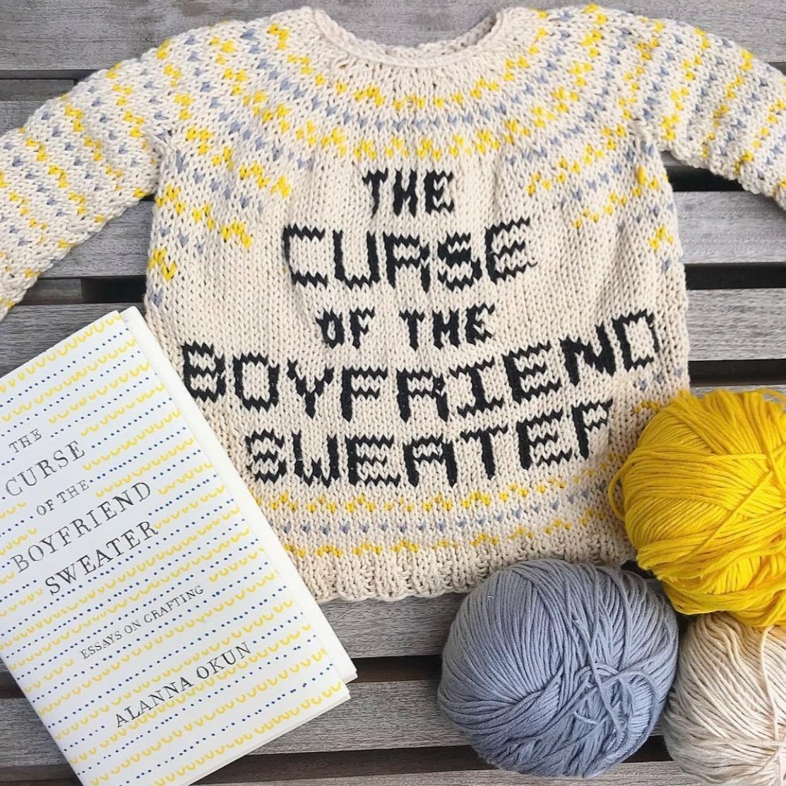 book sweater, 2018
