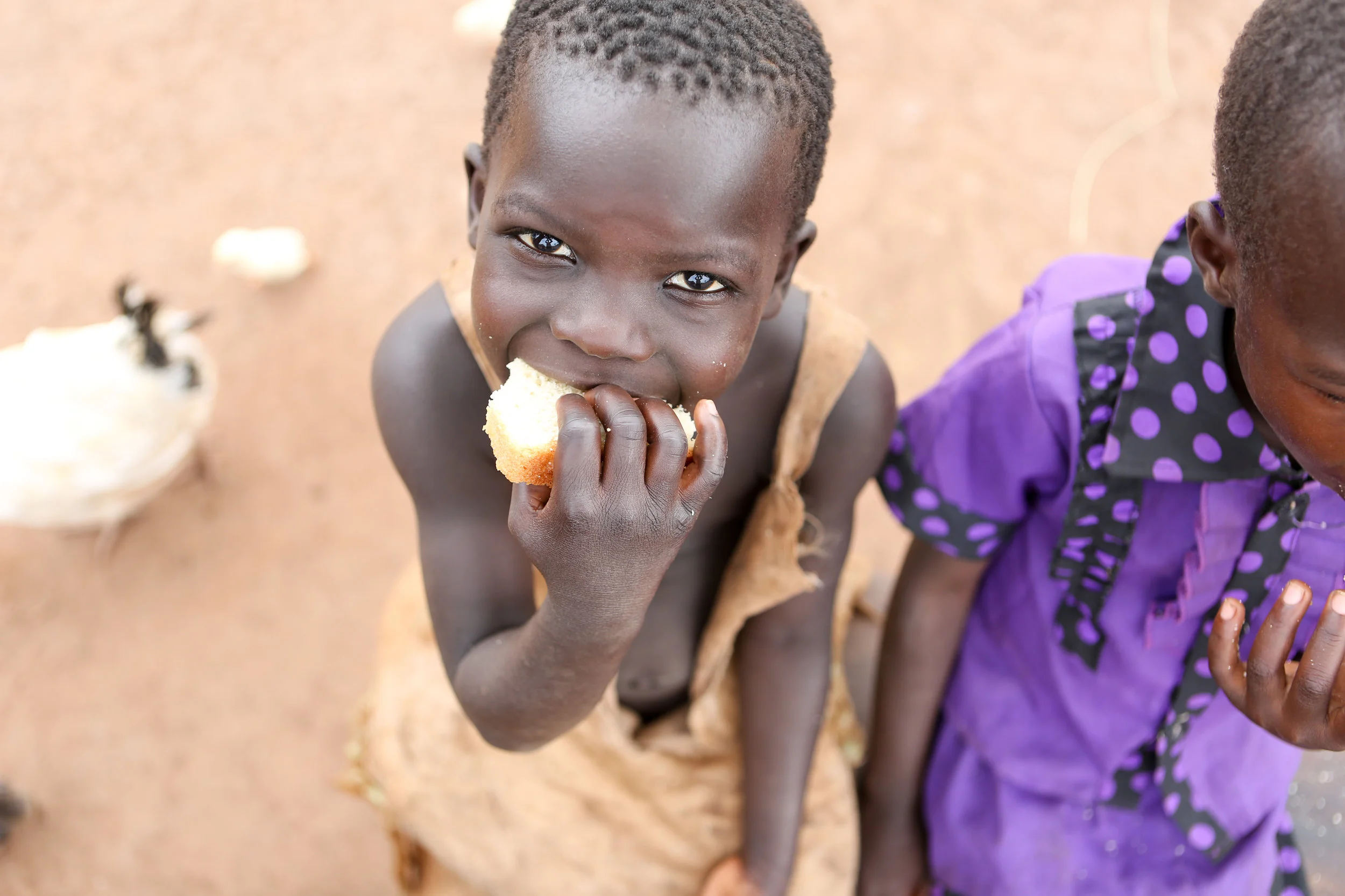 Interns bought bread and for the 10 dependents left at home without supervision (ages range from 5 to 15) and food for Albertina and her family sitting in jail.